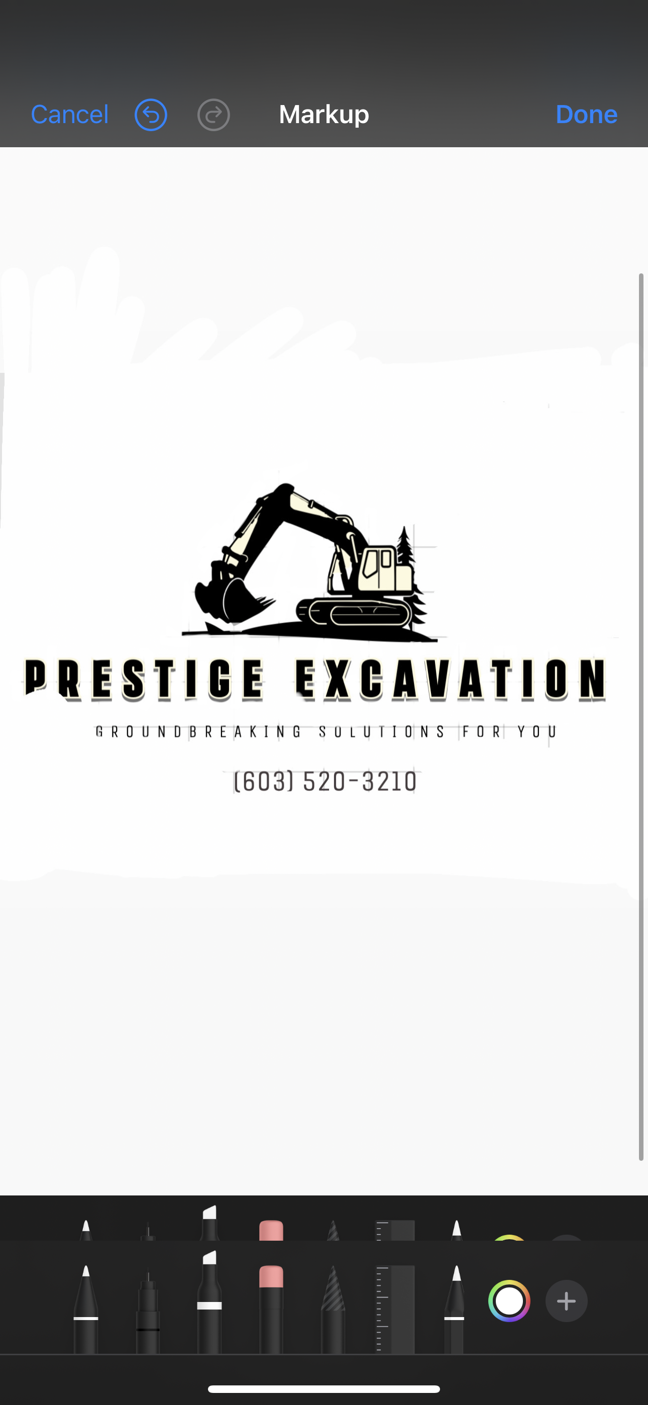 Prestige Excavation logo