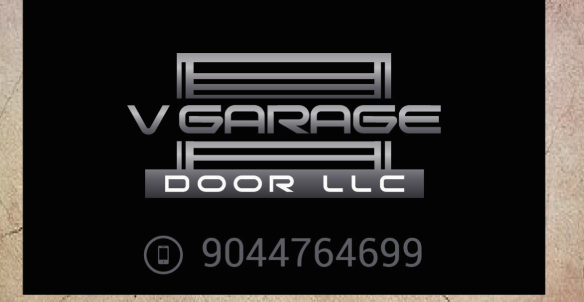 V garage door llc logo
