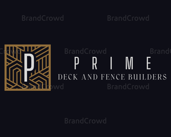 Prime Deck and fence logo