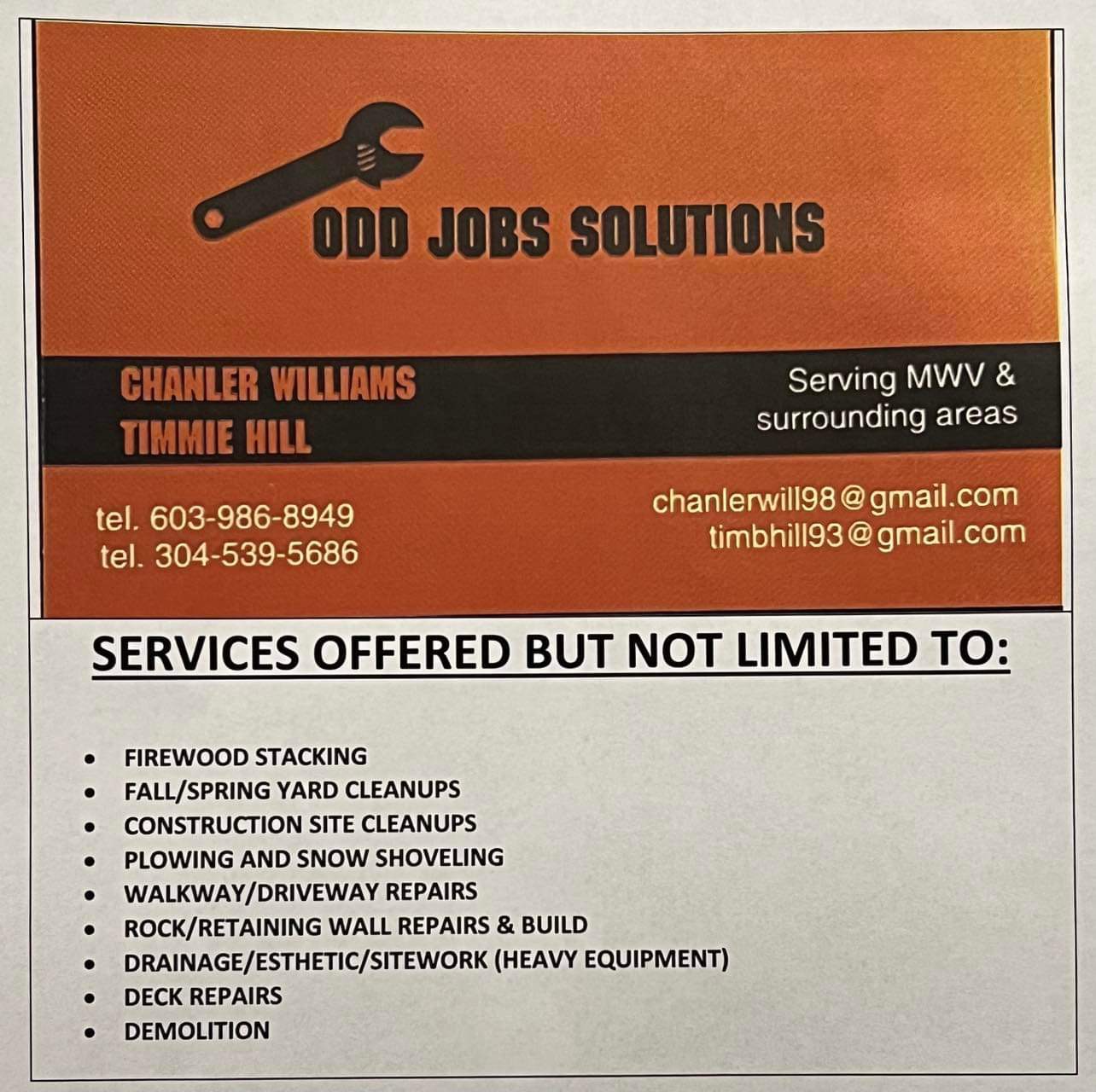 Odd jobs solutions logo