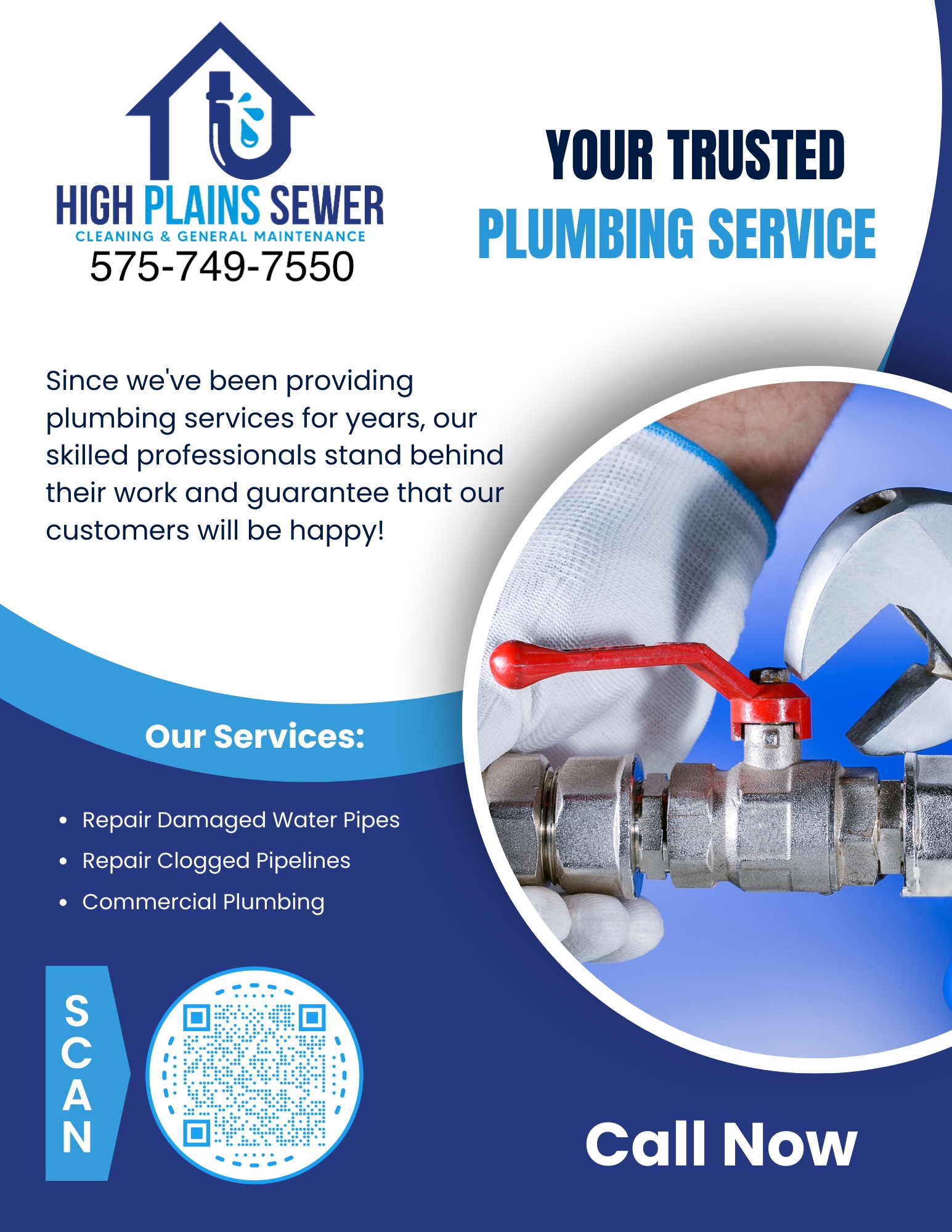 High Plains Plumbing, Sewer Cleaning & General Maintenance LLC logo