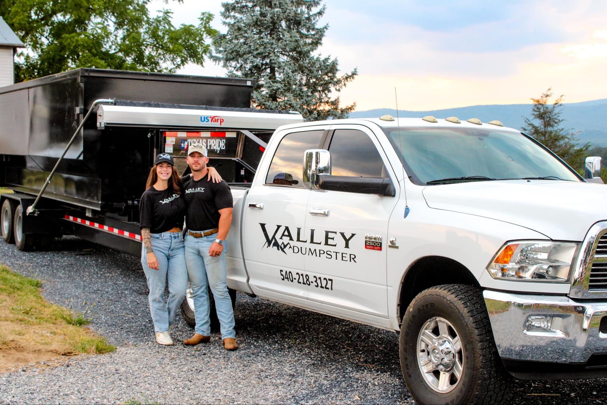 Valley Dumpster logo