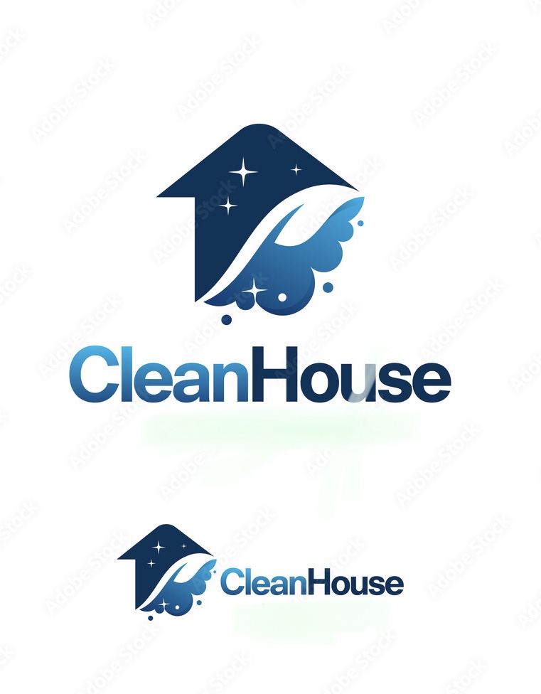 Clean house logo