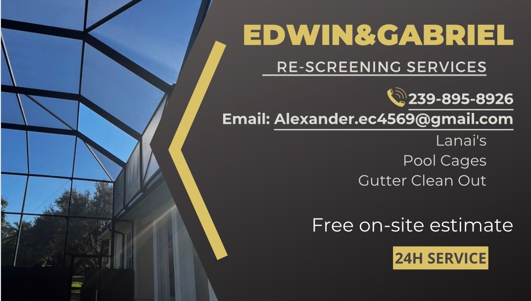 Edwin & Gabriel Re-Screening logo