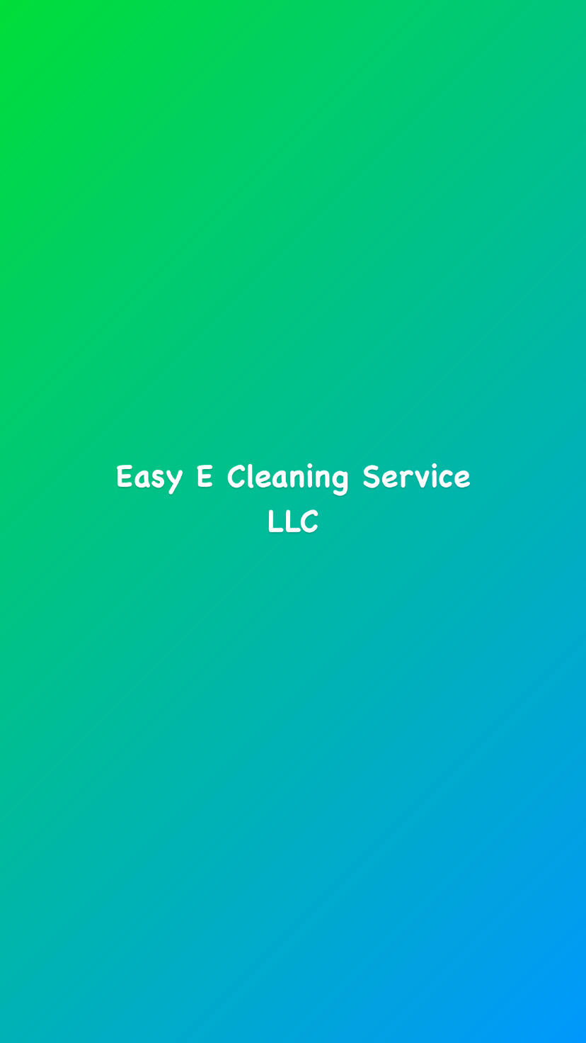 Easy E Cleaning Service LLC logo