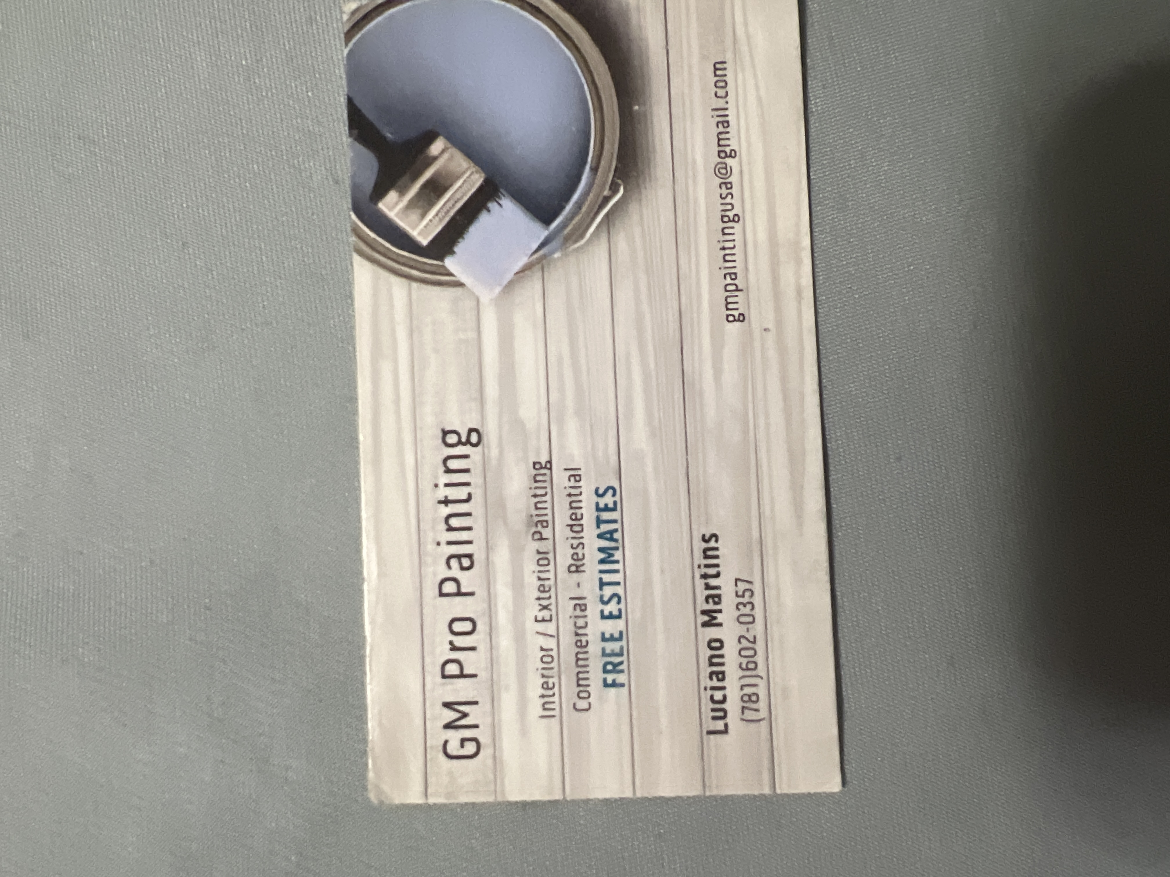 GM Pro Painting service logo