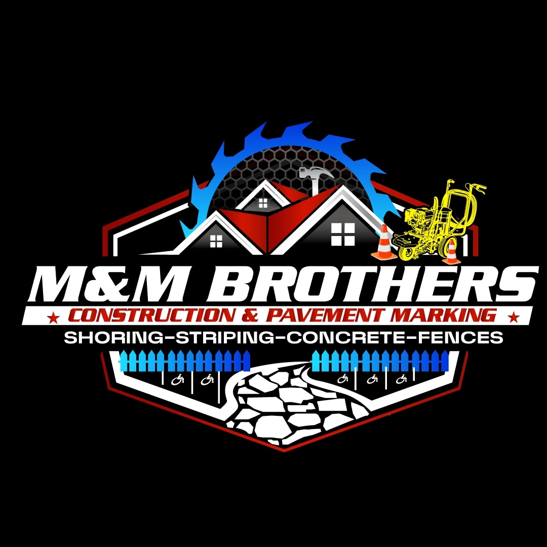 M&M Brothers Construction And Pavement Marking logo