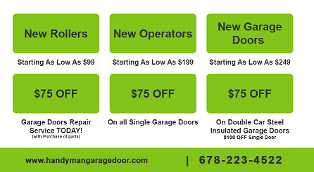 Handyman Garage Door logo