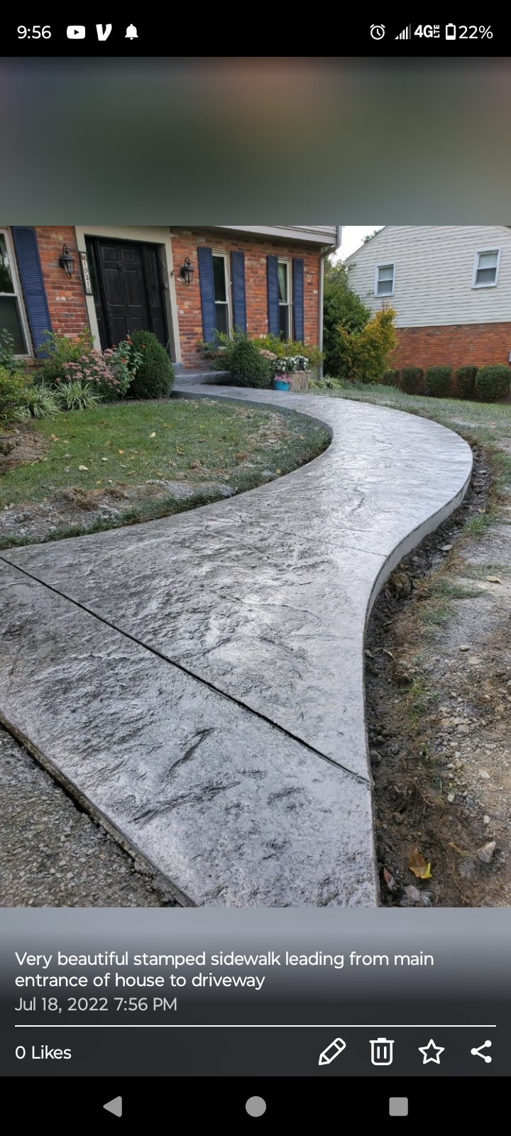 Masterson Concrete & Landscaping logo