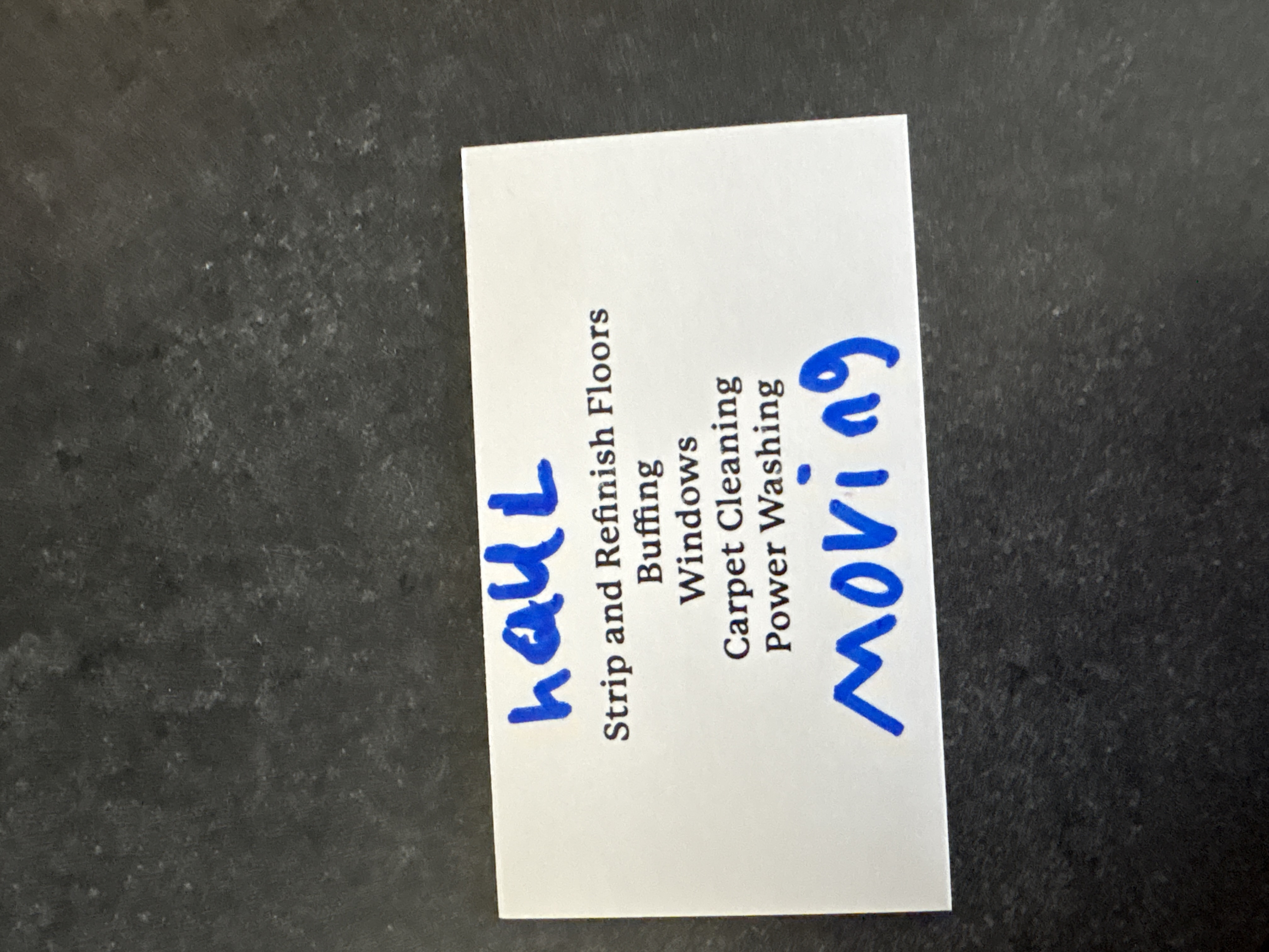 C&M cleaning and moving logo