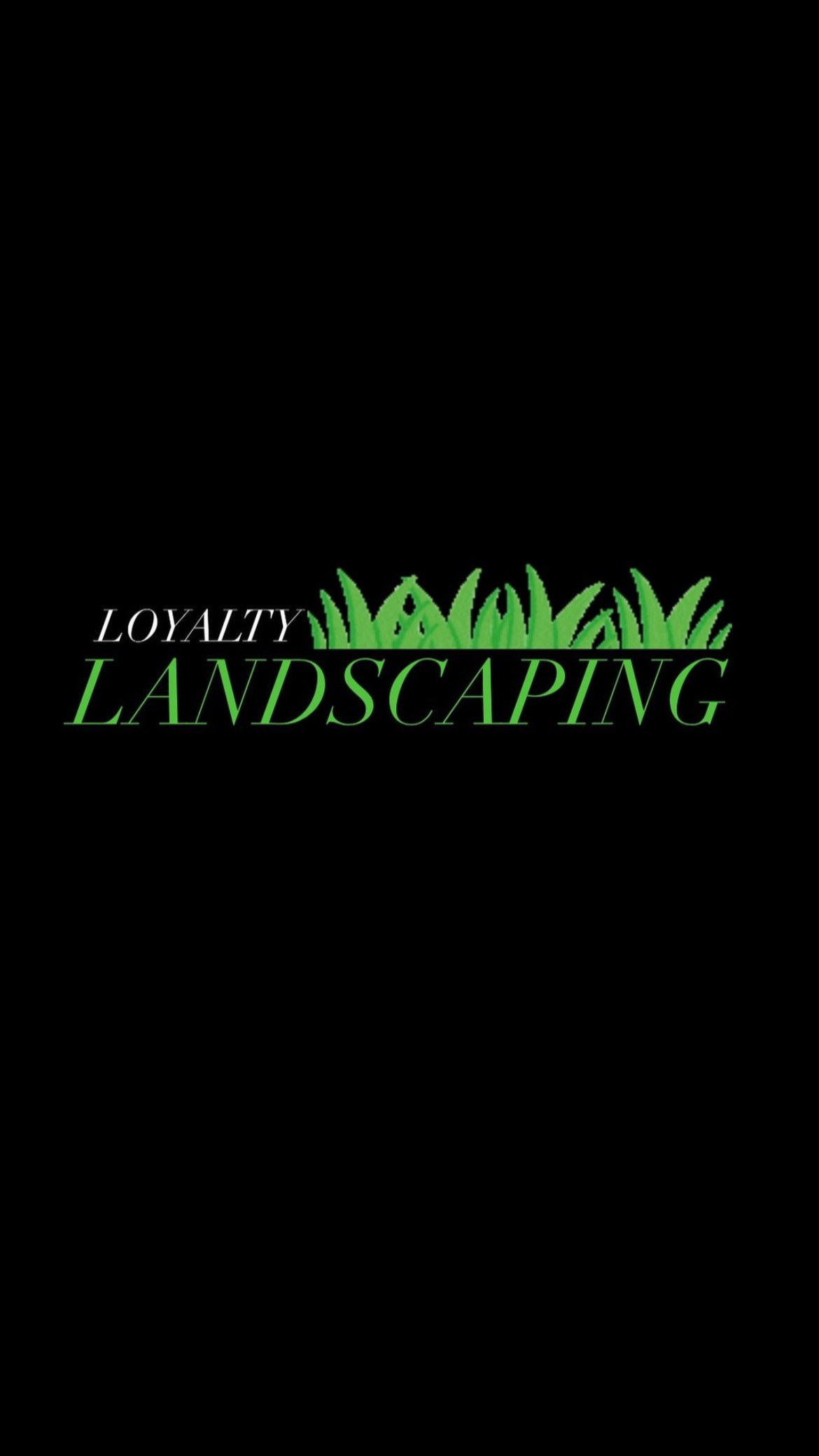 Loyalty landscaping logo