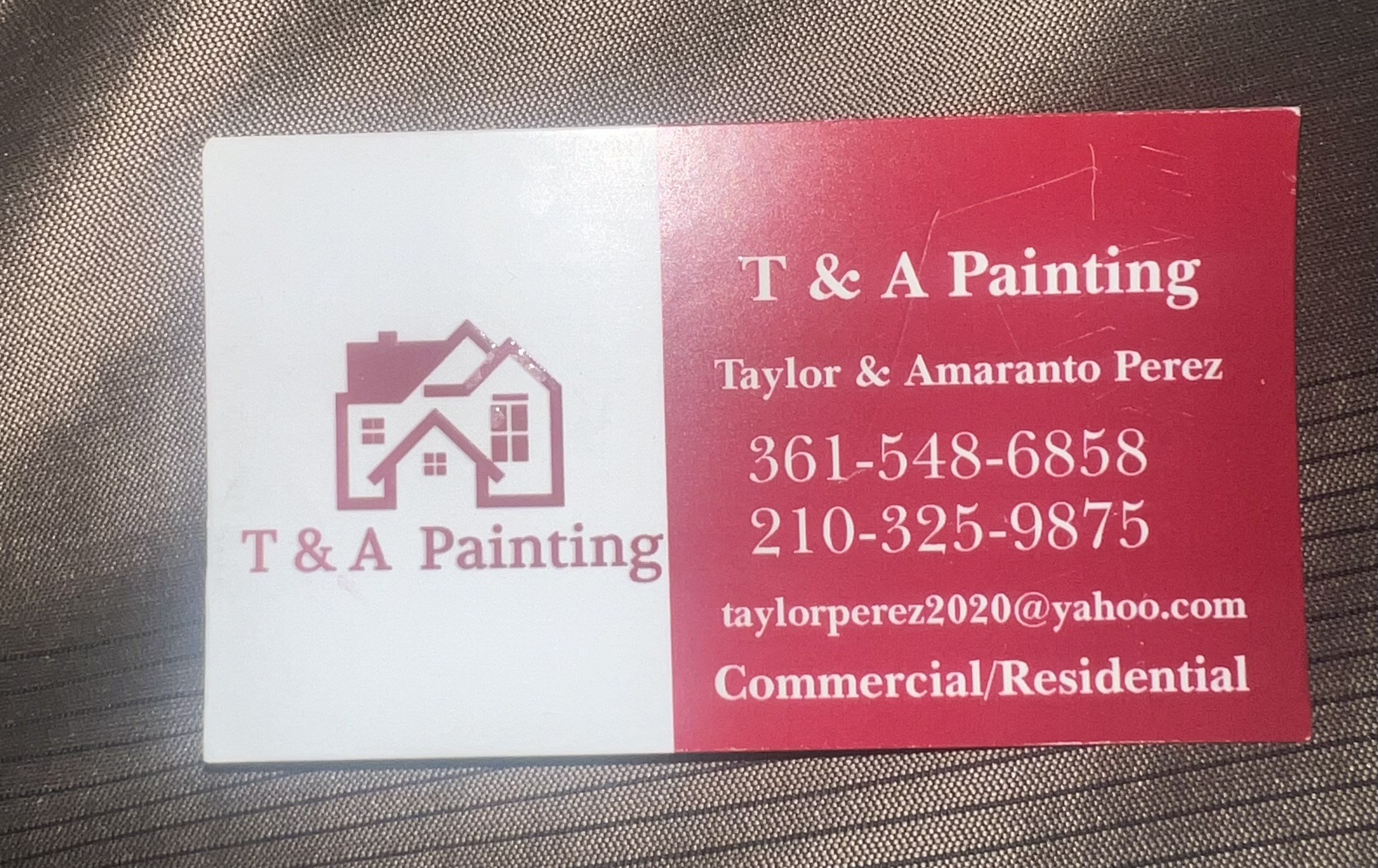 T & A Painting logo