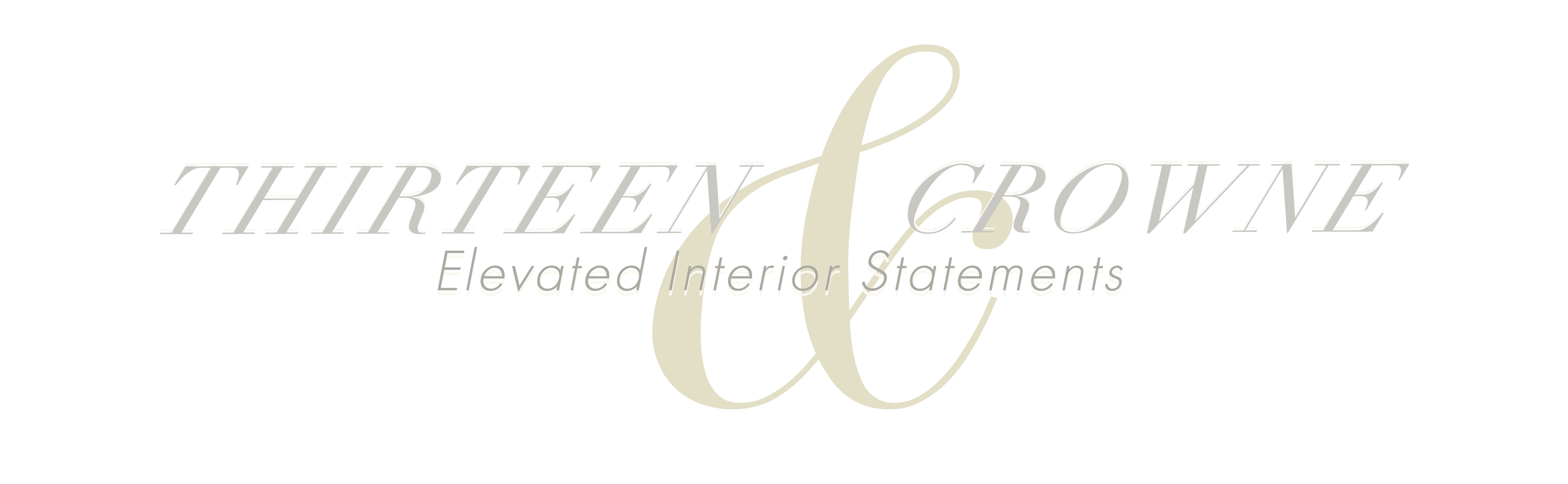 Thirteen and Crowne logo