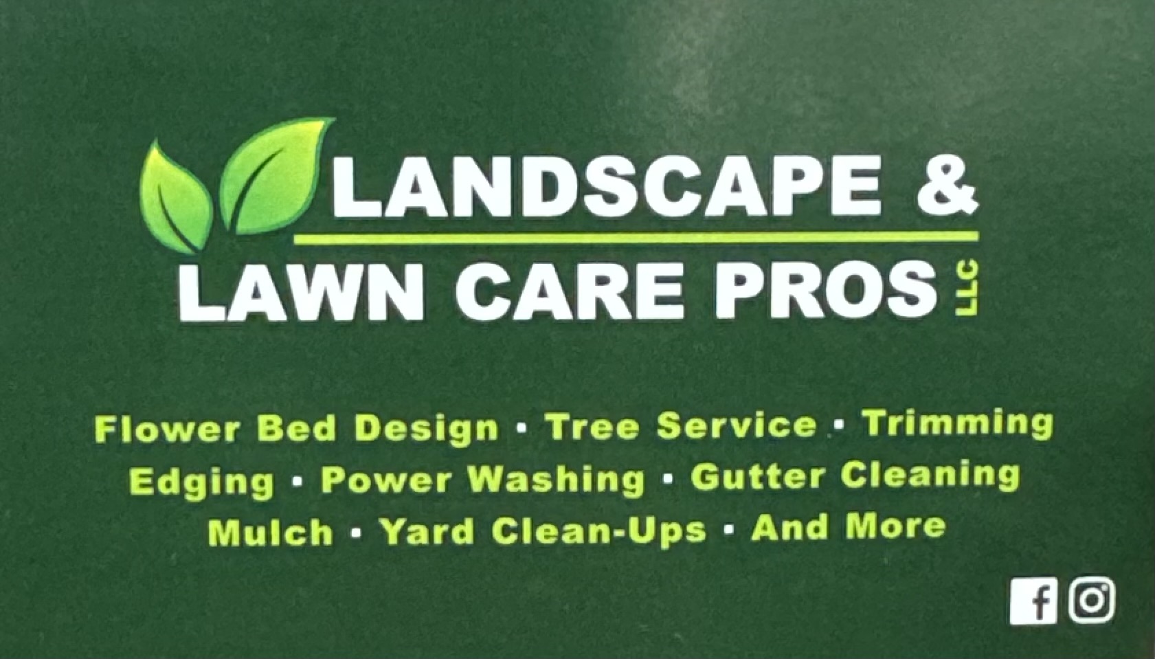 Logo for Landscape & Lawncare Pros LLC