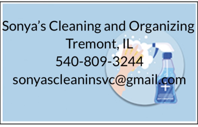 Sonya's Cleaning and Organizing logo