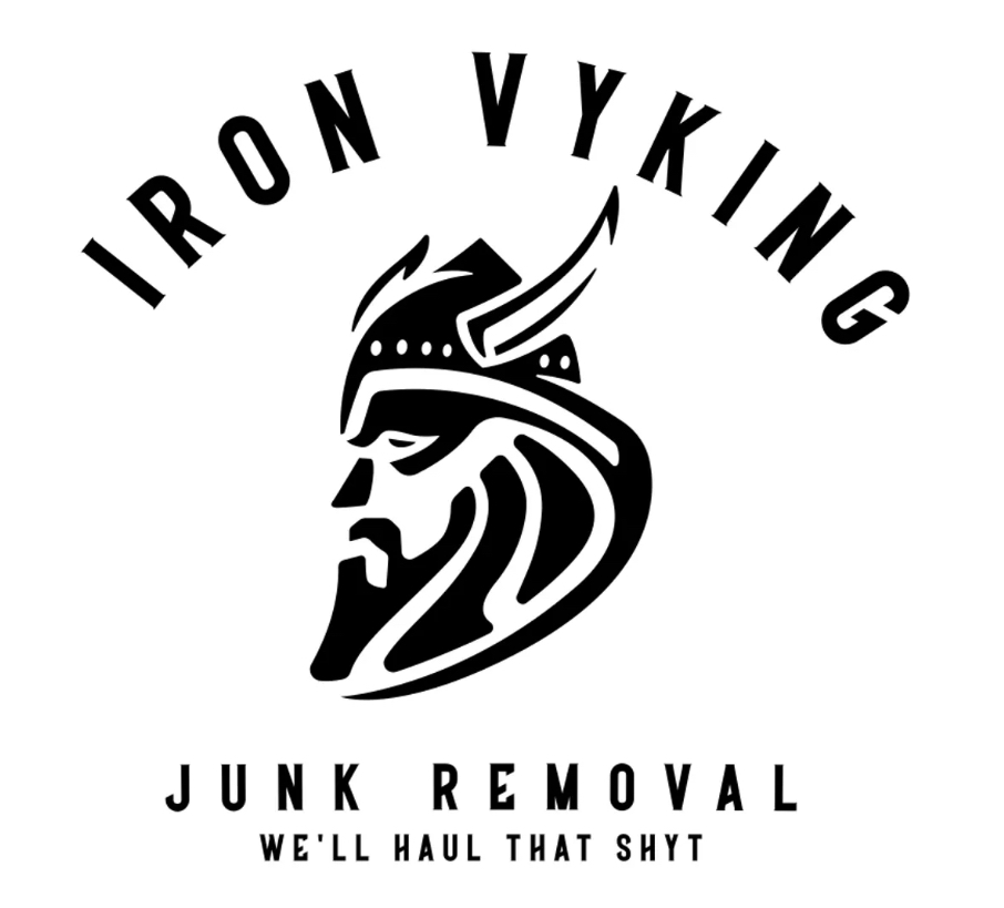 Iron Vyking junk removal logo