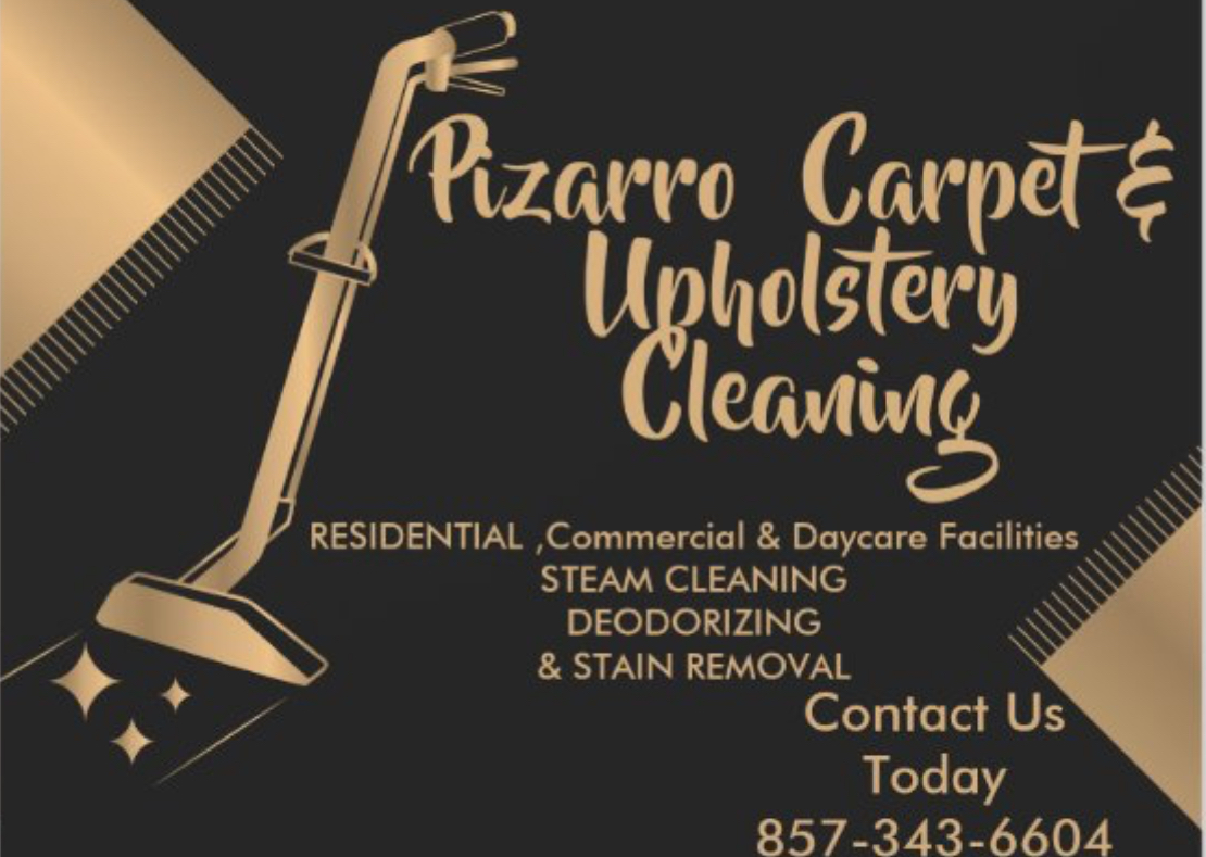 Pizarro carpet and upholstery logo