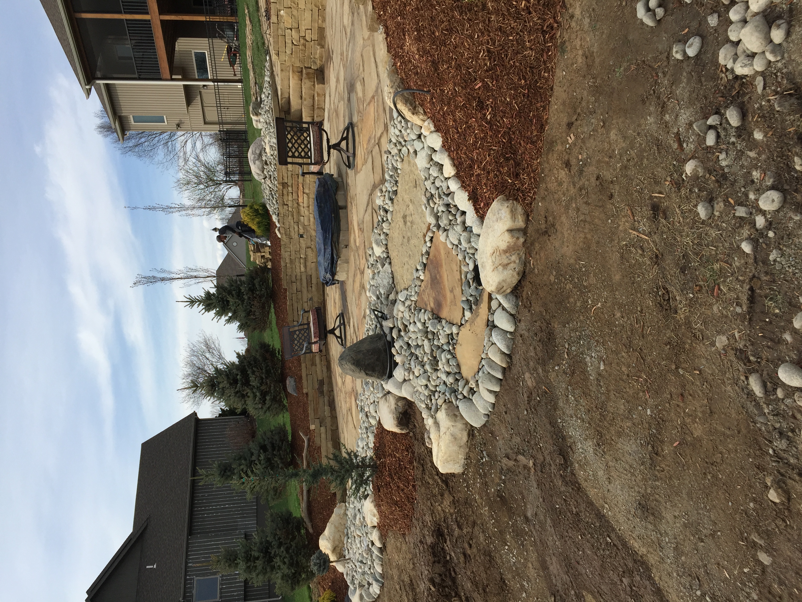 Blueline landscape llc logo