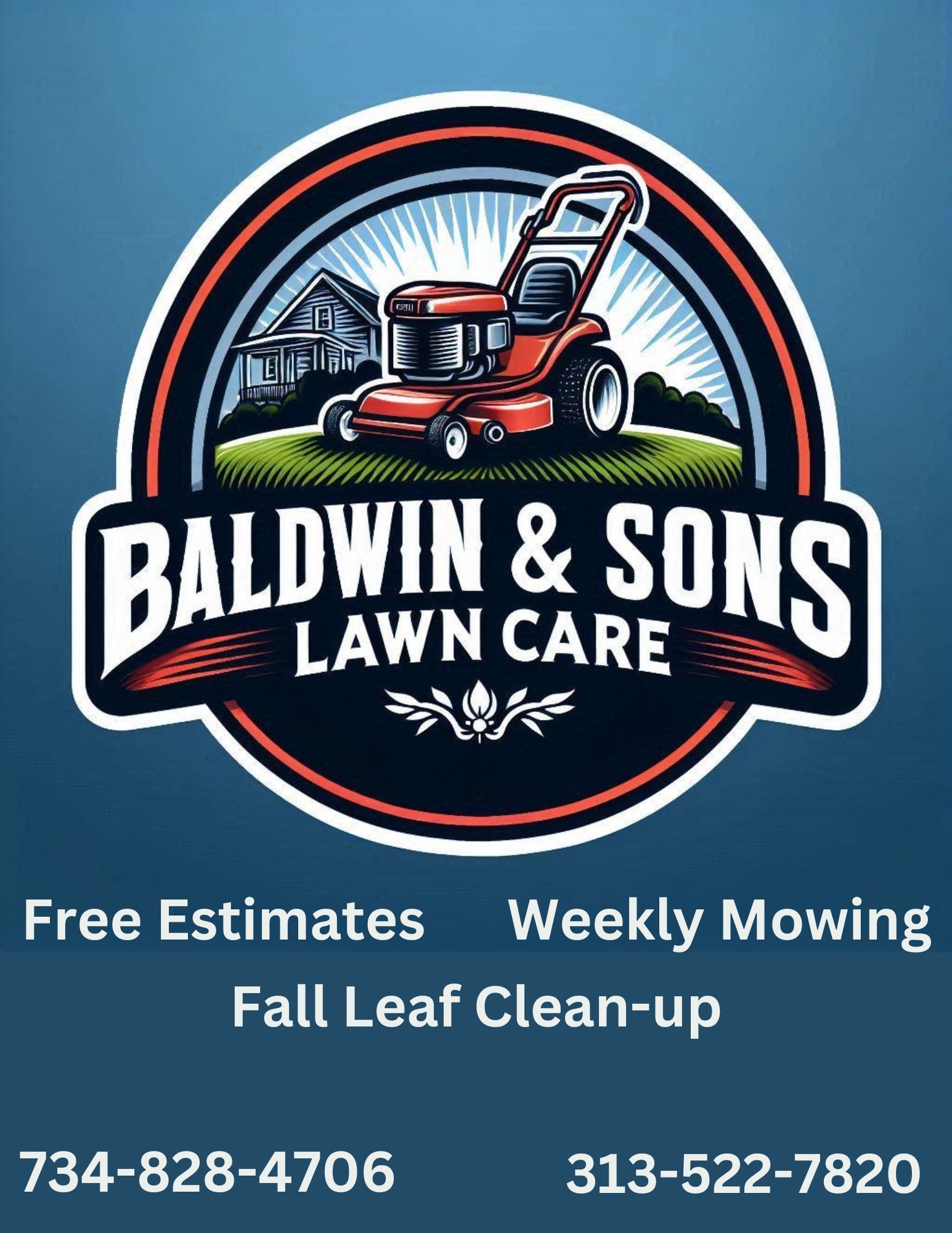 Baldwin & Sons Lawncare logo