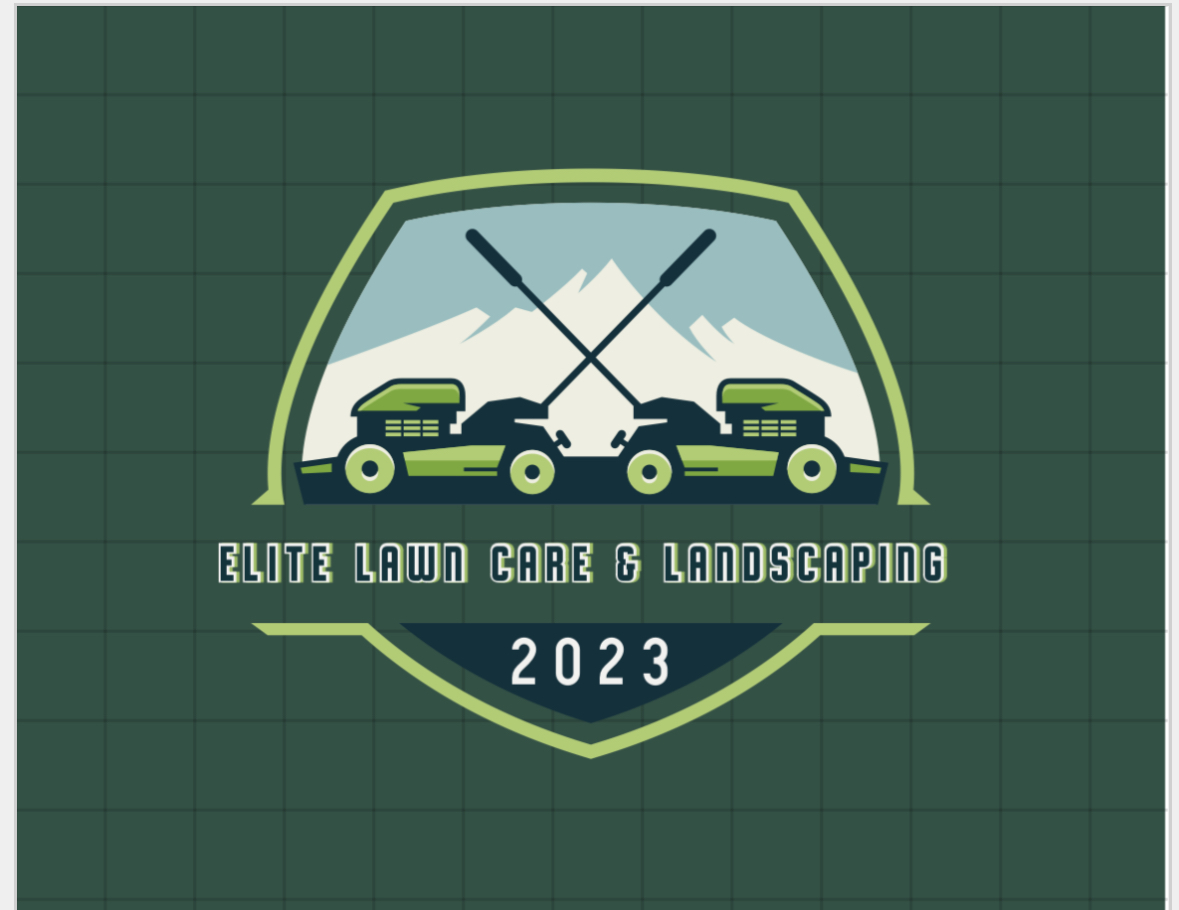 Elite lawn care and tree services logo