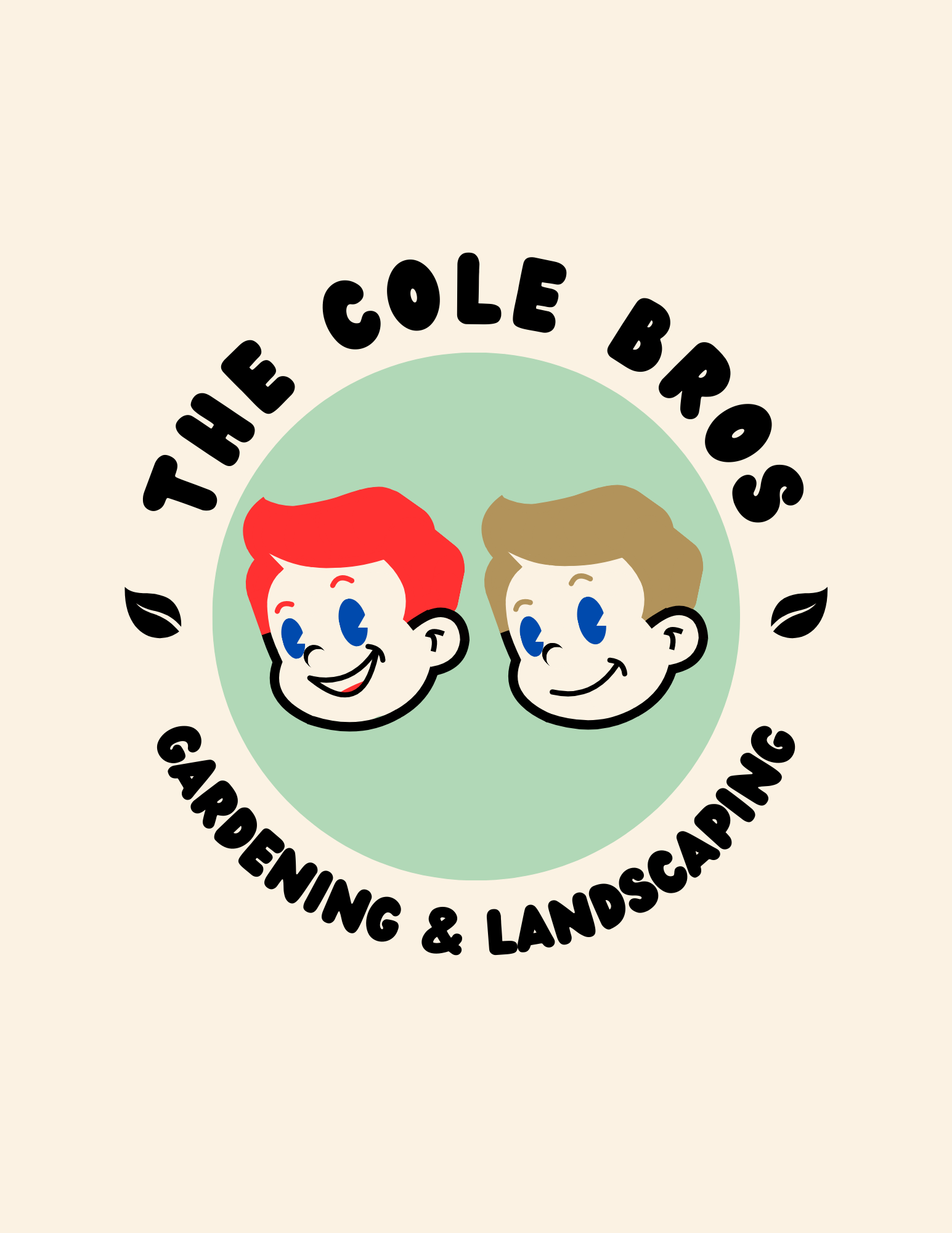 The Cole Bros Gardening and Landscaping logo