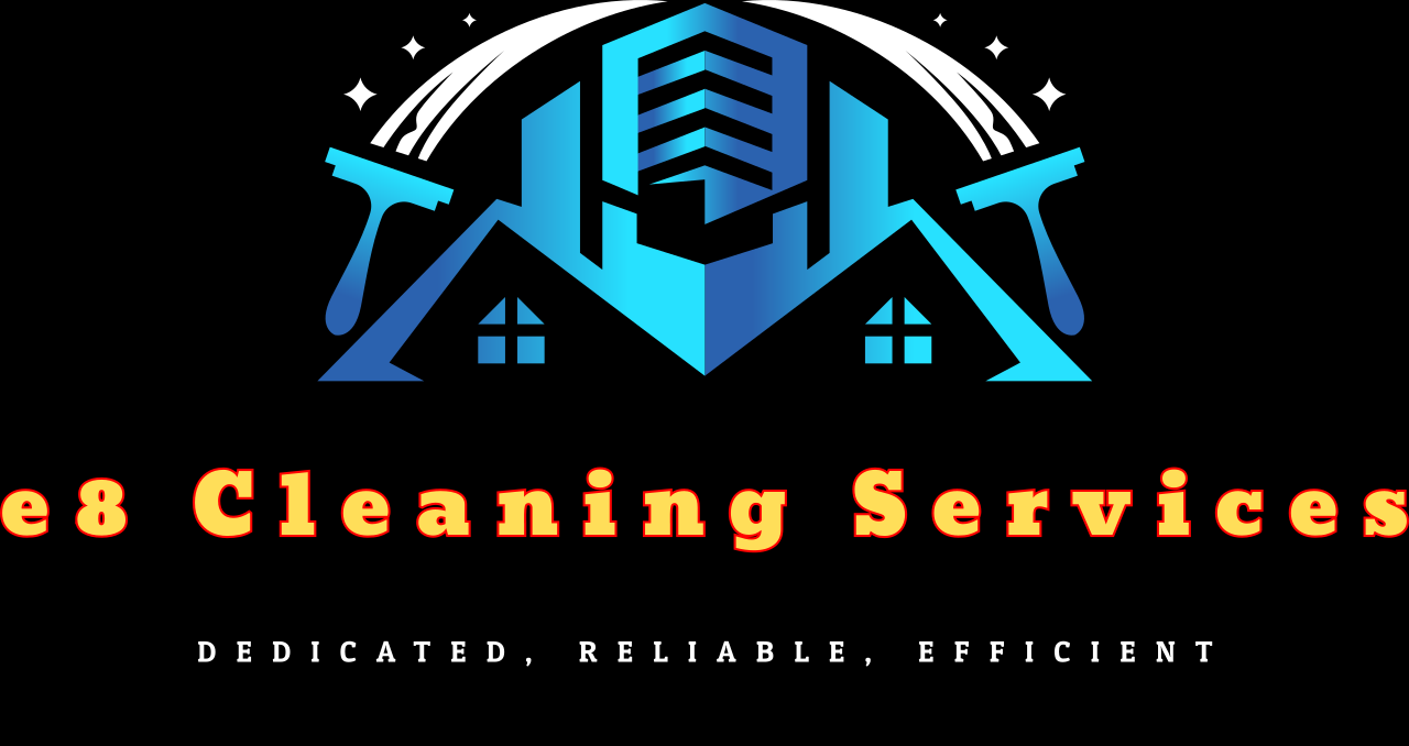 Logo for e8 Cleaning Services
