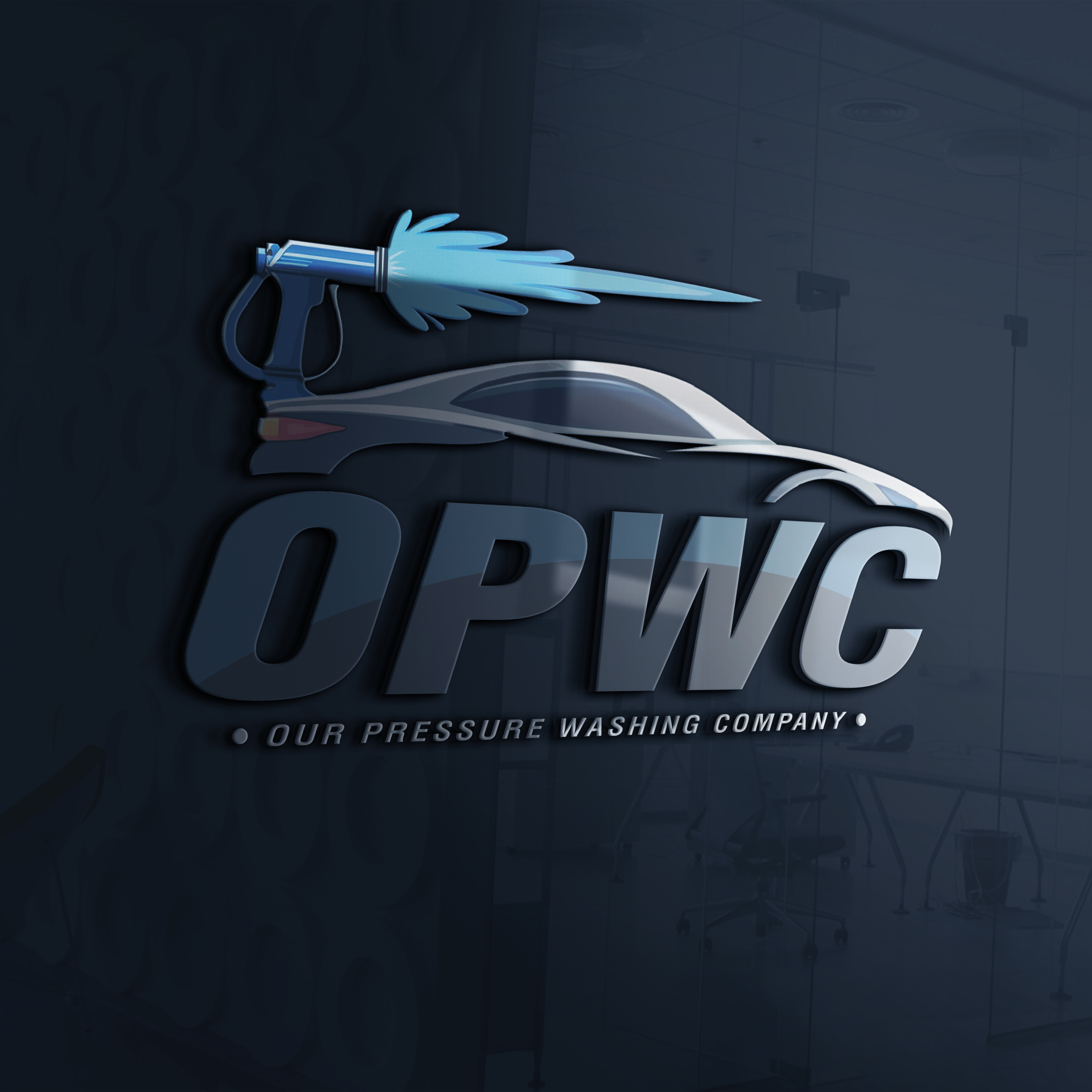 OUR PRESSURE WASHING COMPANY logo
