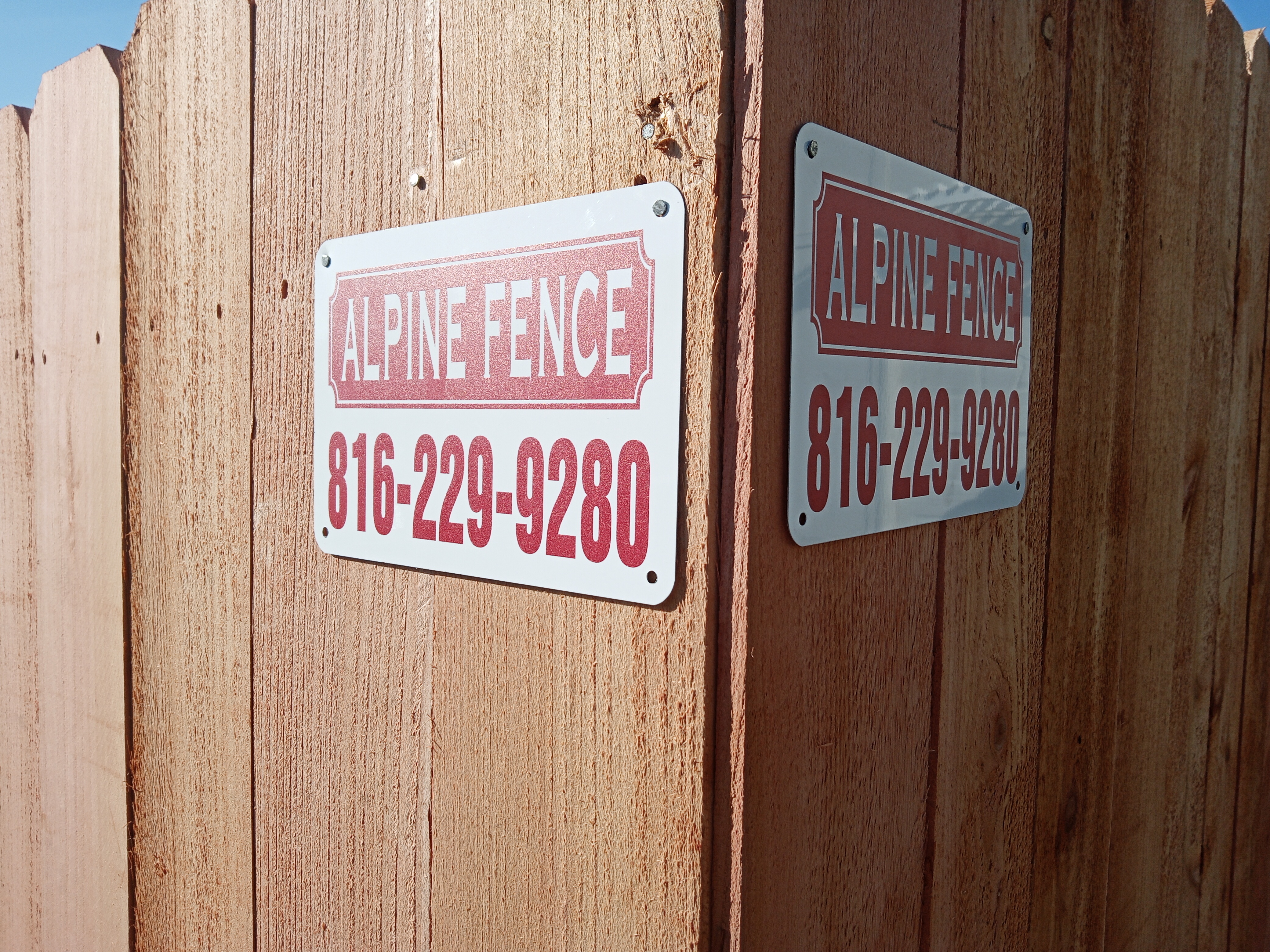 Alpine fence logo