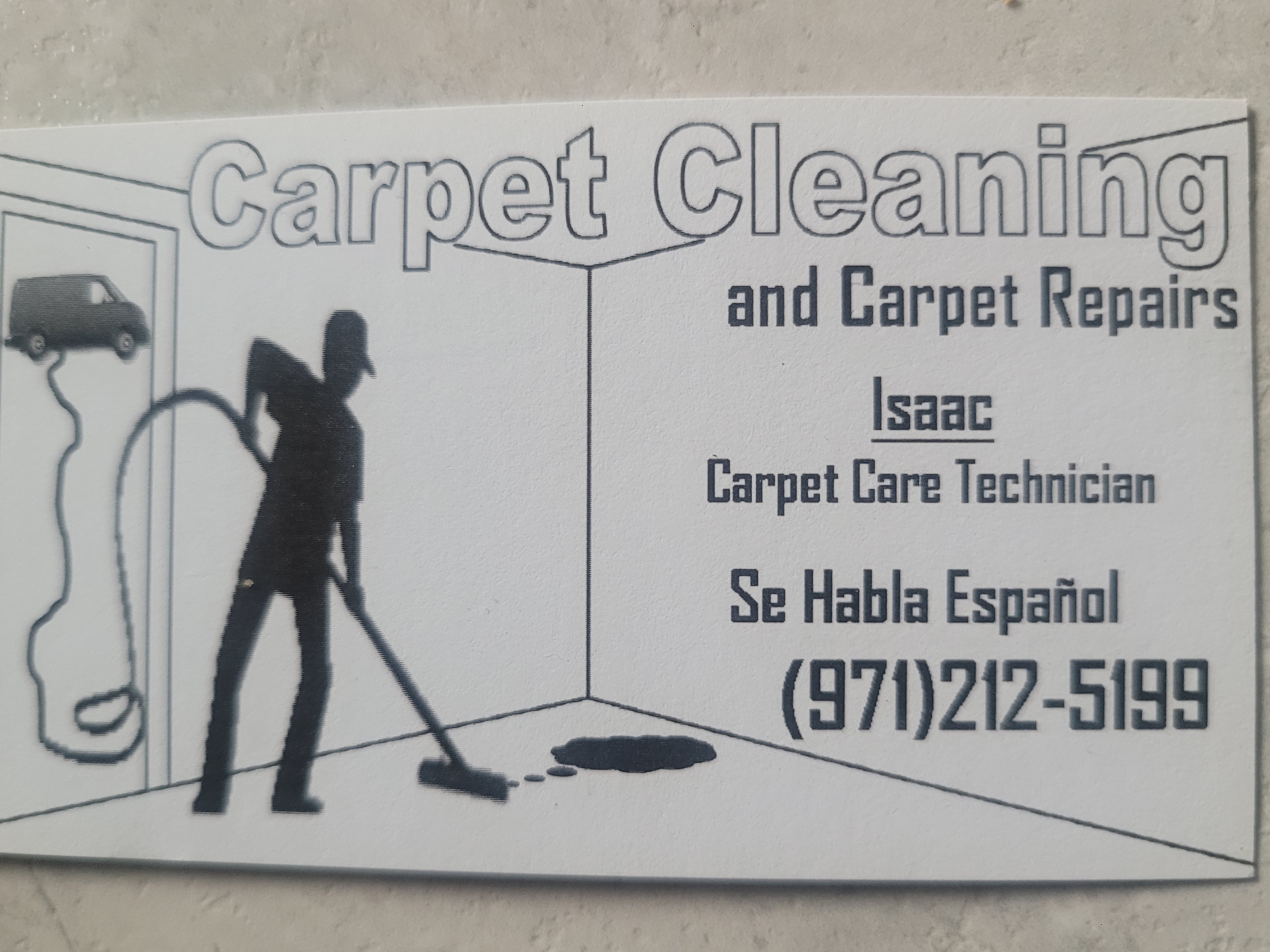 Isaac's Carpet Cleaning logo