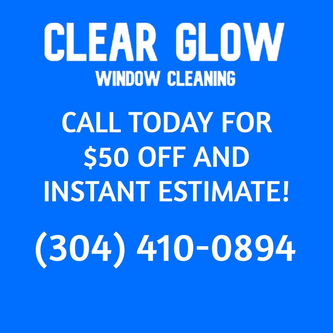 clear glow window cleaning logo