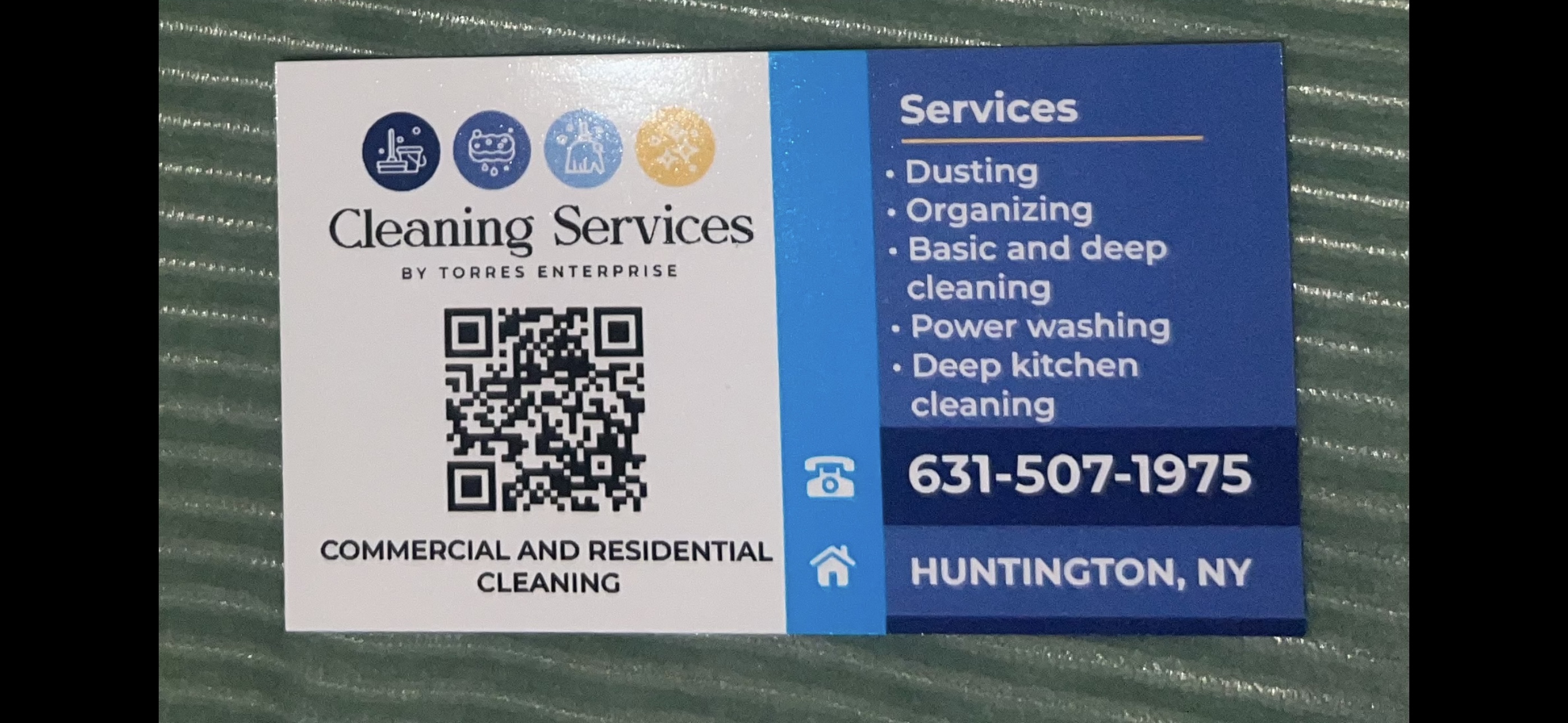 Cleaning Services BY TORRES ENTERPRISE logo