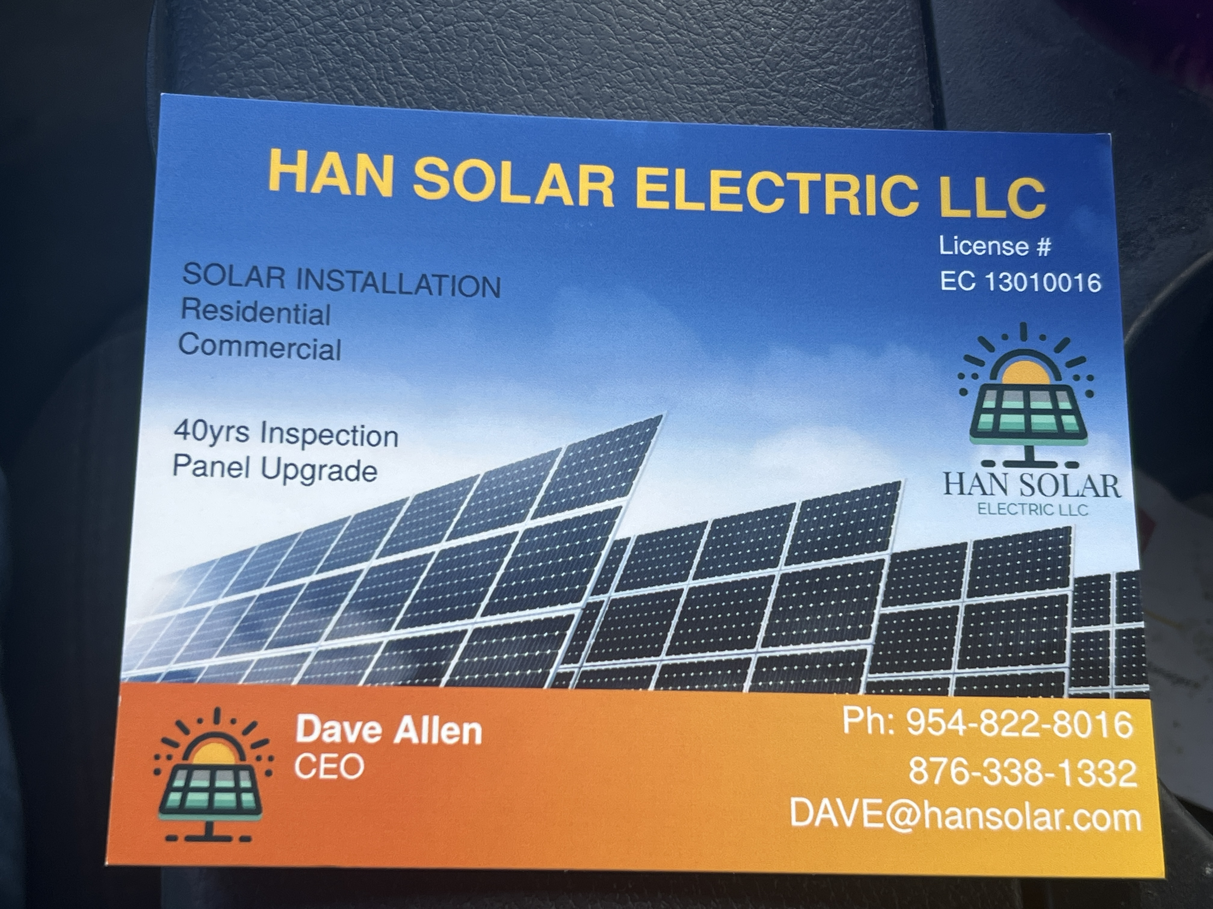 Han solar electric llc logo