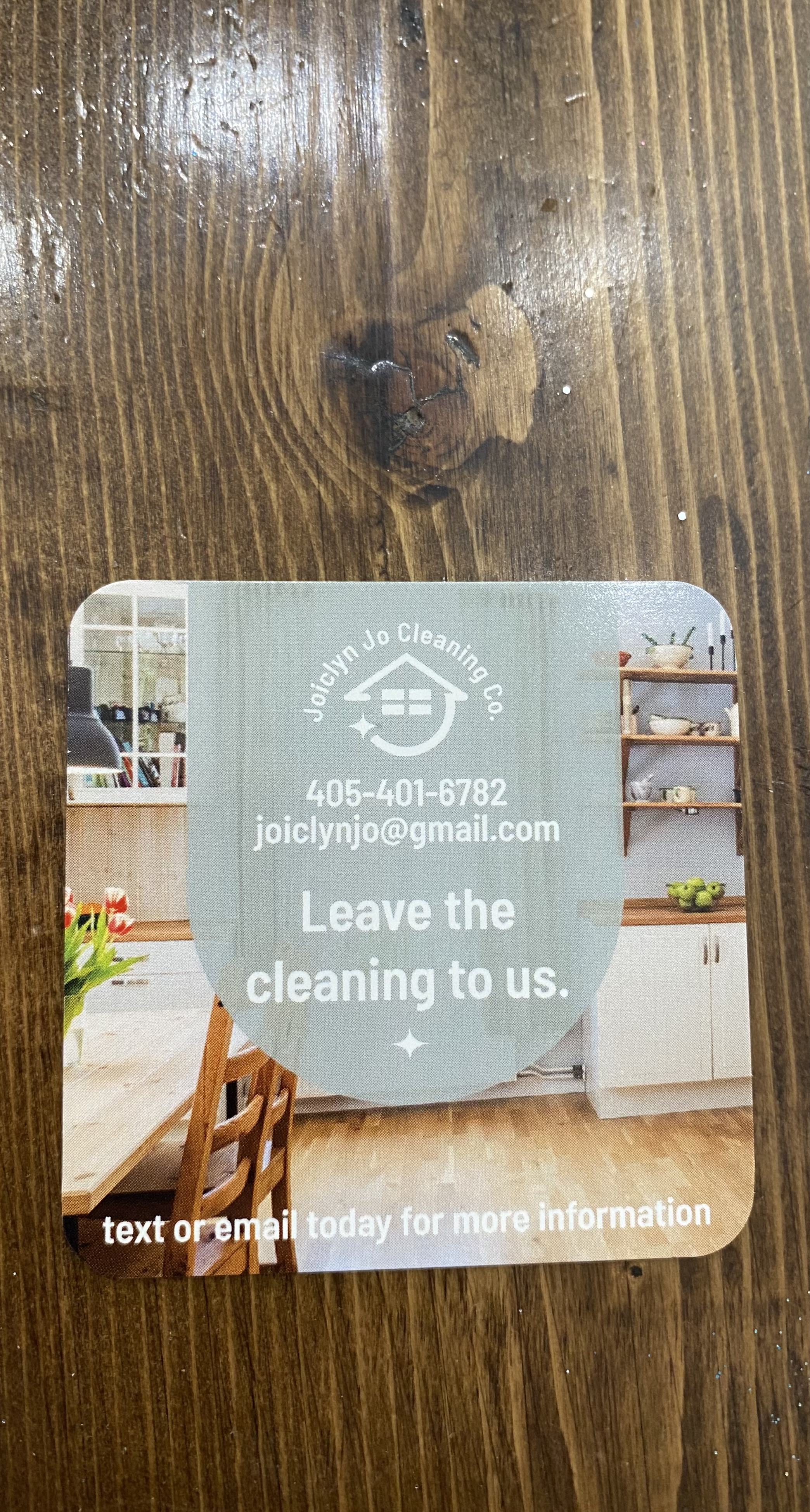 Joiclyn Jo Cleaning Co. logo