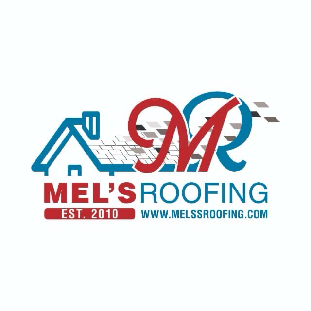Mel's Roofing logo