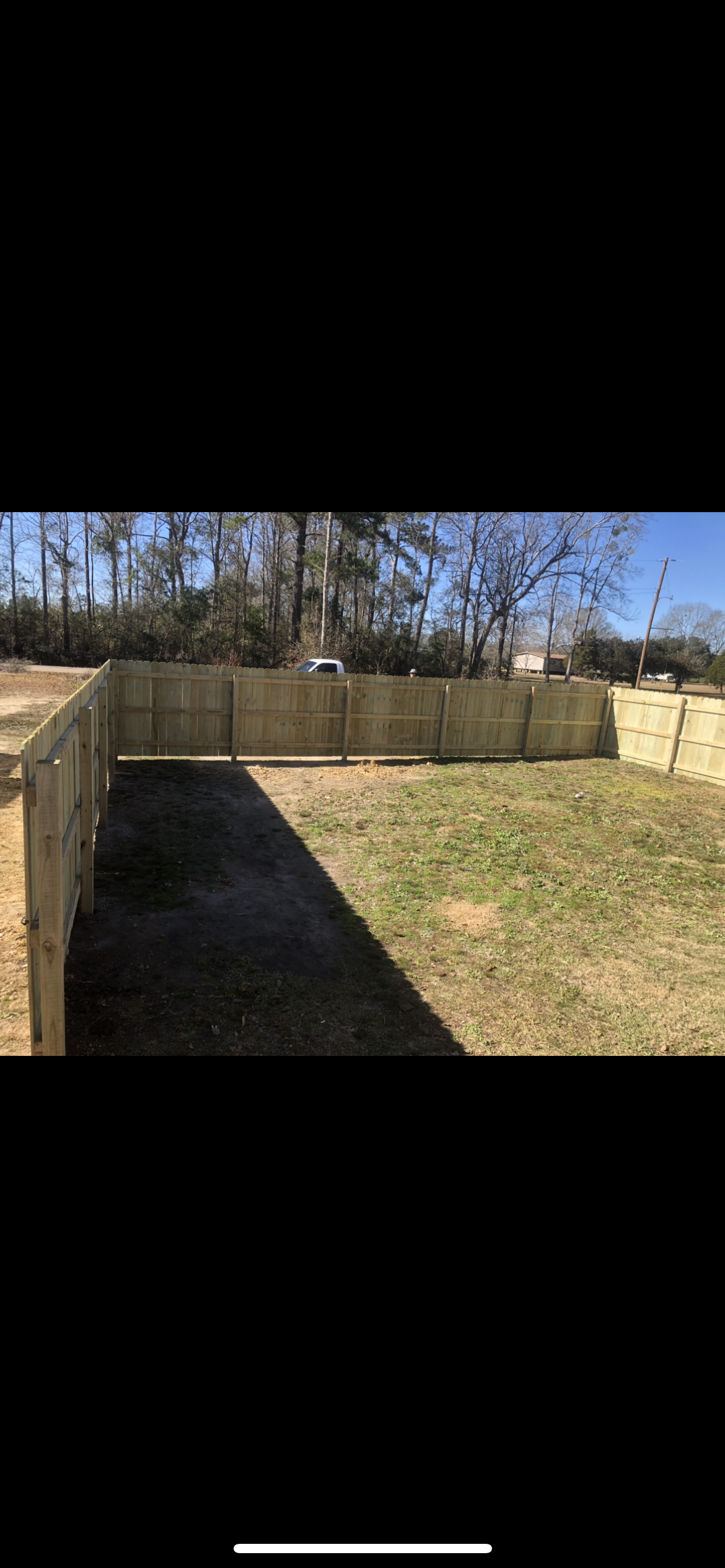 Fine line fencing logo