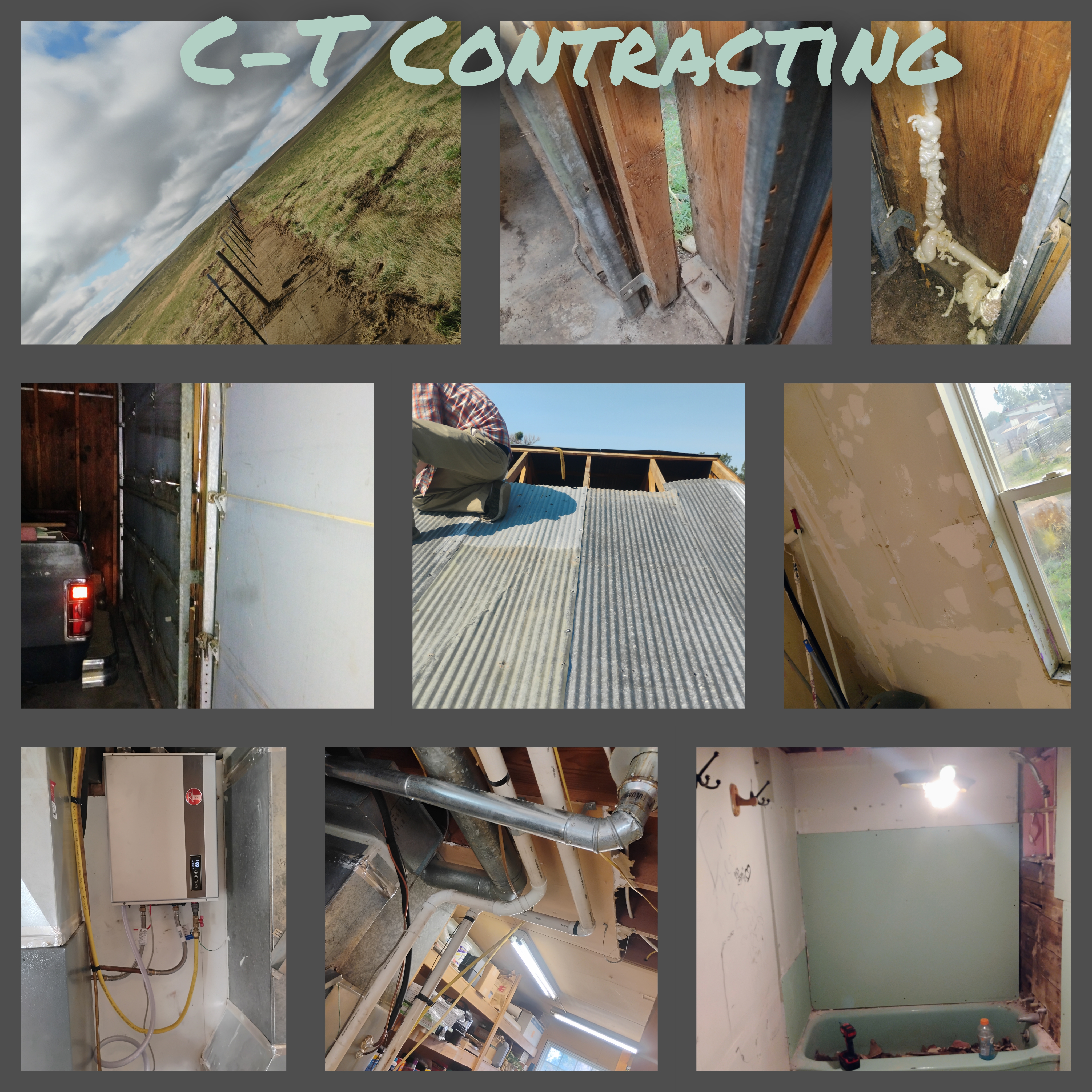 C-T contracting logo