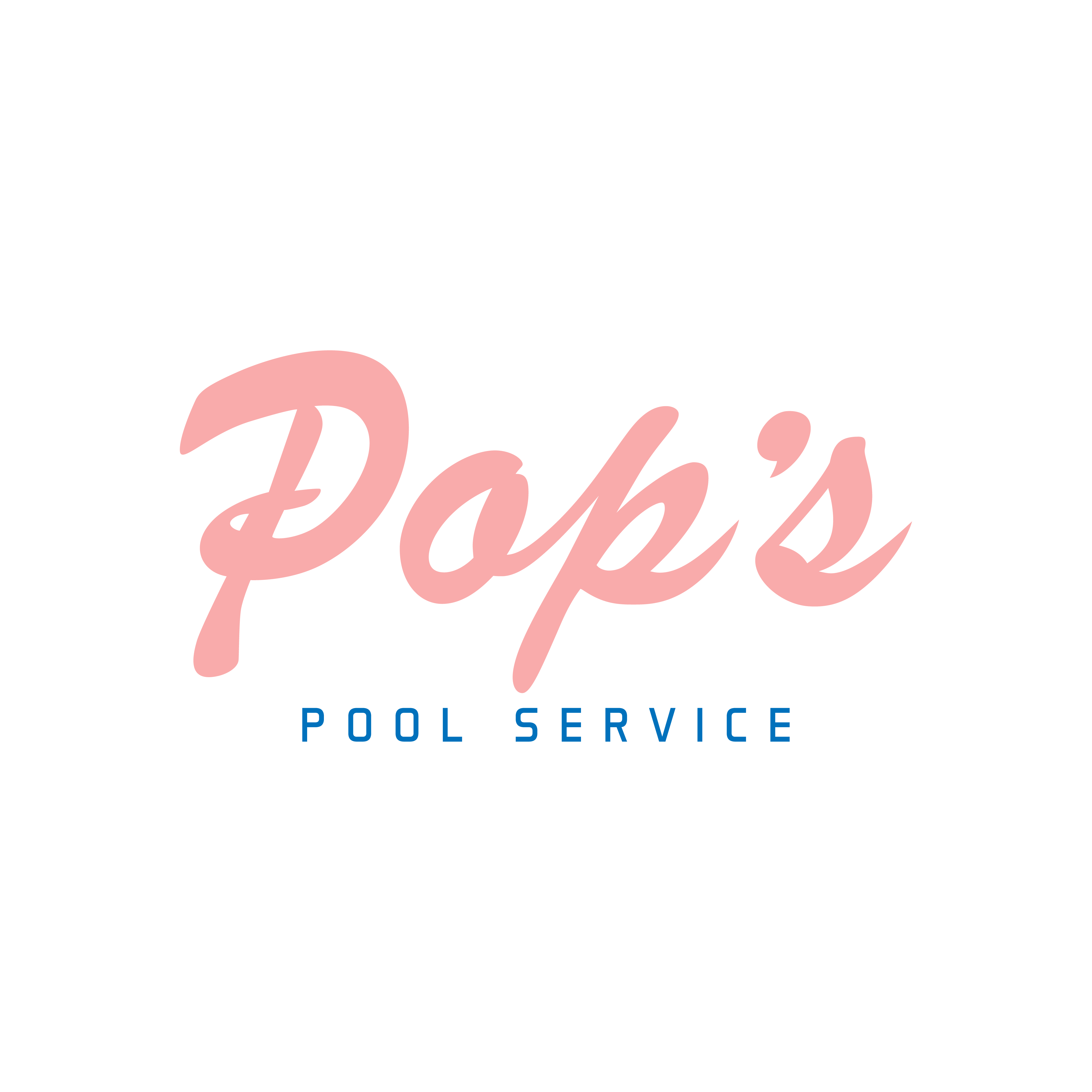 Logo for Pop's Pool Service
