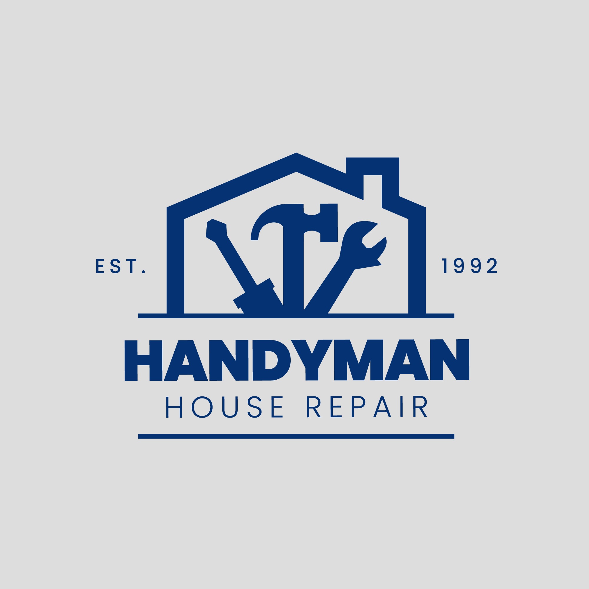 Handyman services logo