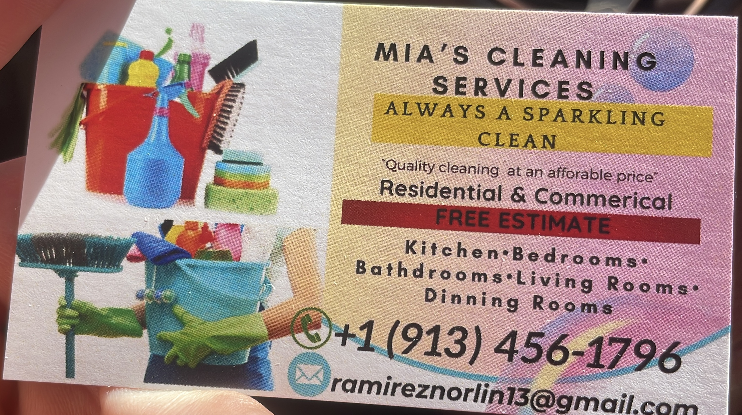 Avatar for Mia’s Cleaning services