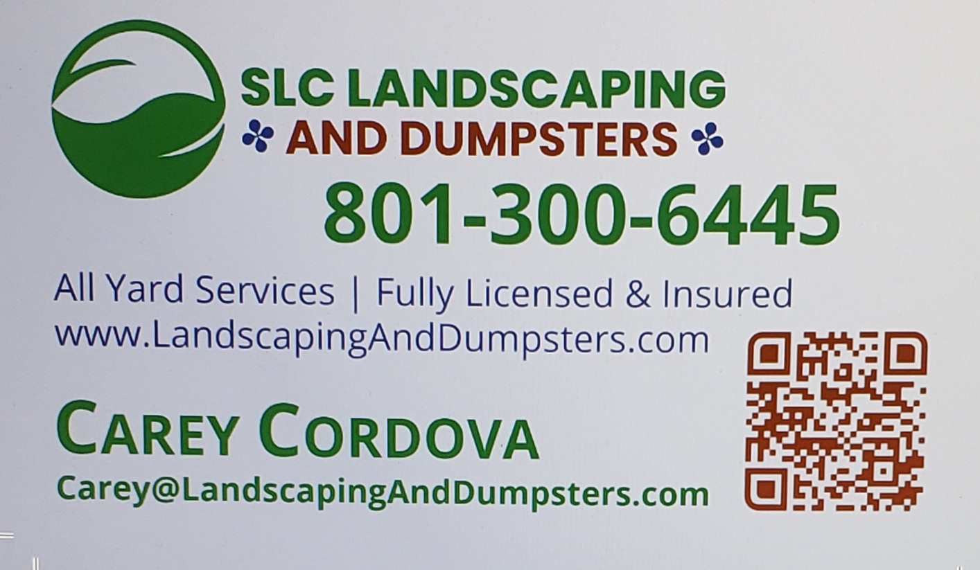 SLC Landscaping & Dumpsters. logo