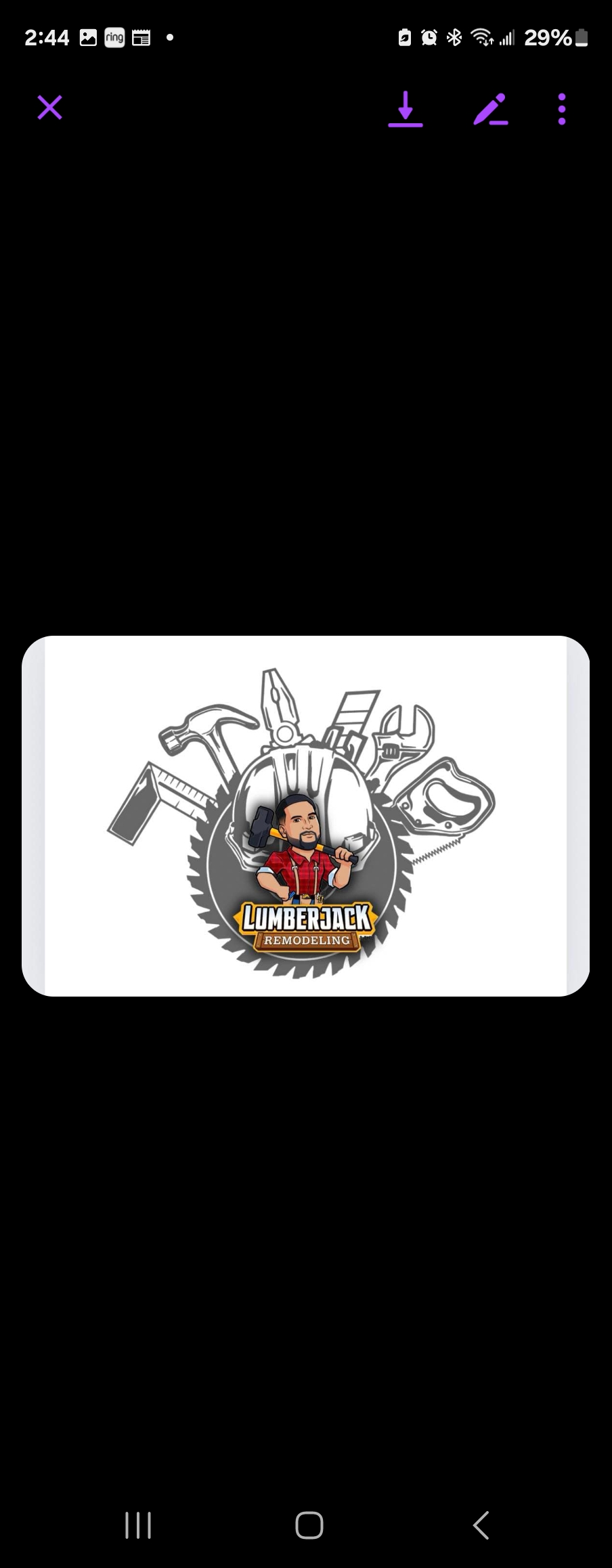 Lumberjack Remodeling logo