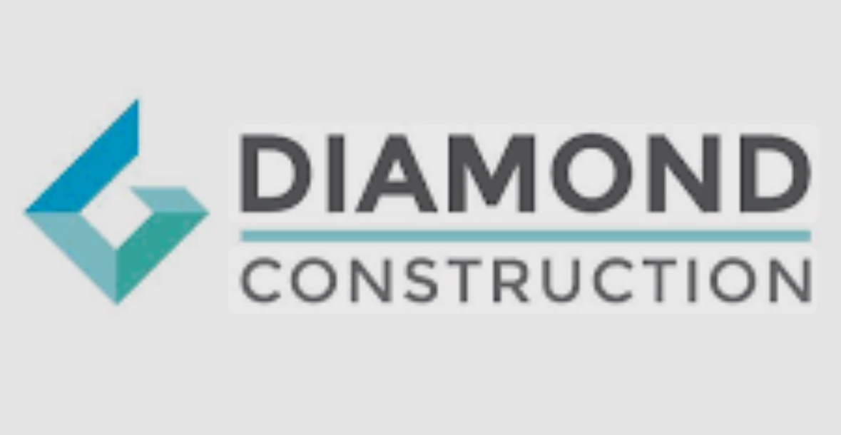 Diamond construction logo