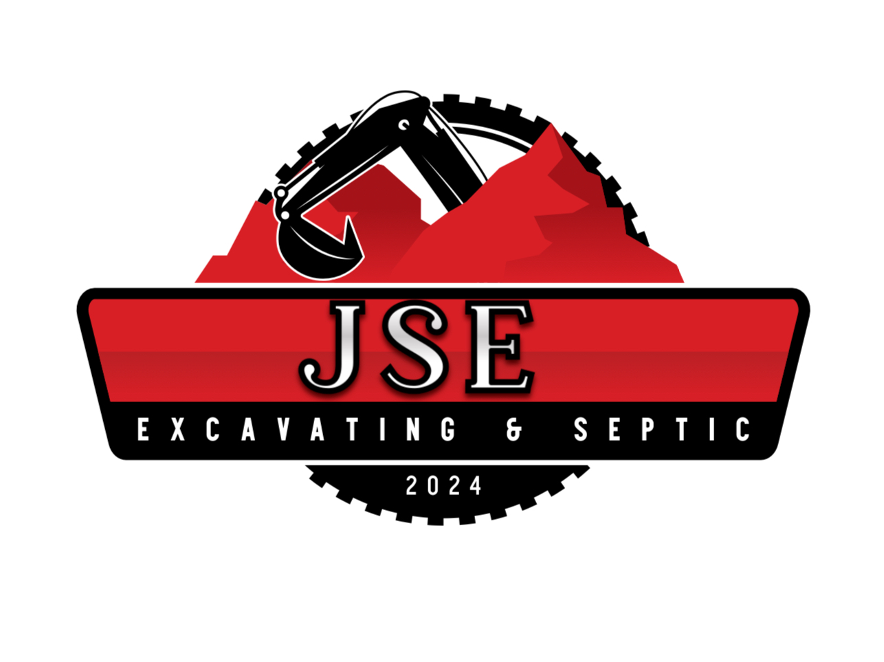 JSE Excavating & Septic logo