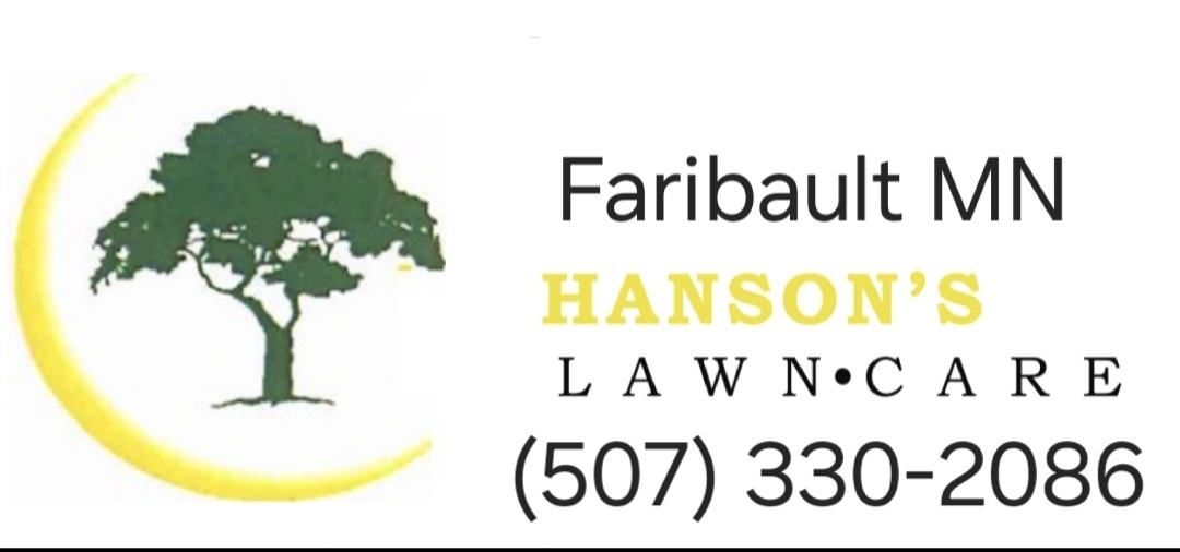 Hansons lawn care logo