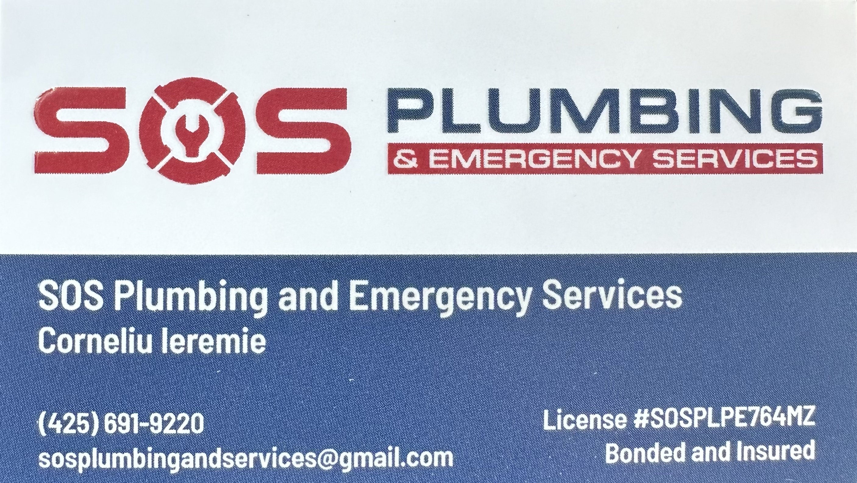SOS Plumbing And Emergency Services logo