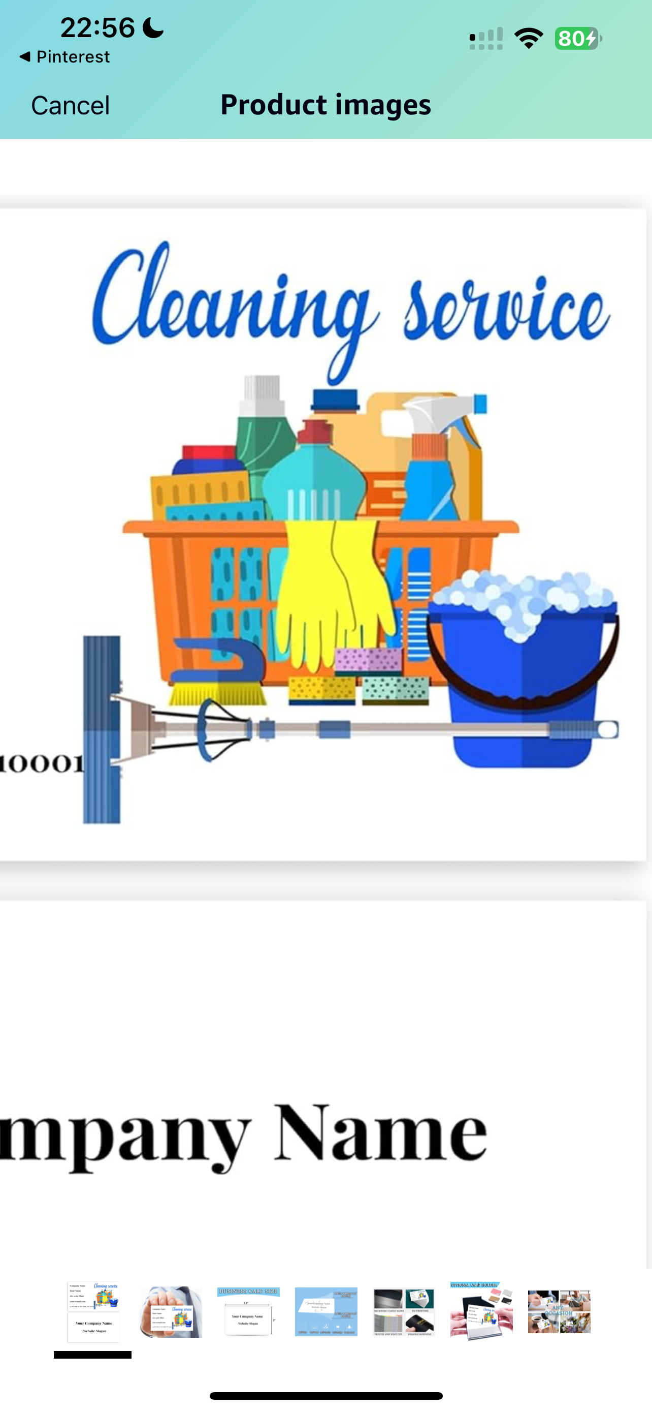 Perfect house cleaning logo