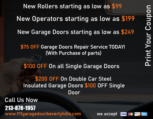 Logo for 911 Garage Door Beverlly Hills3
