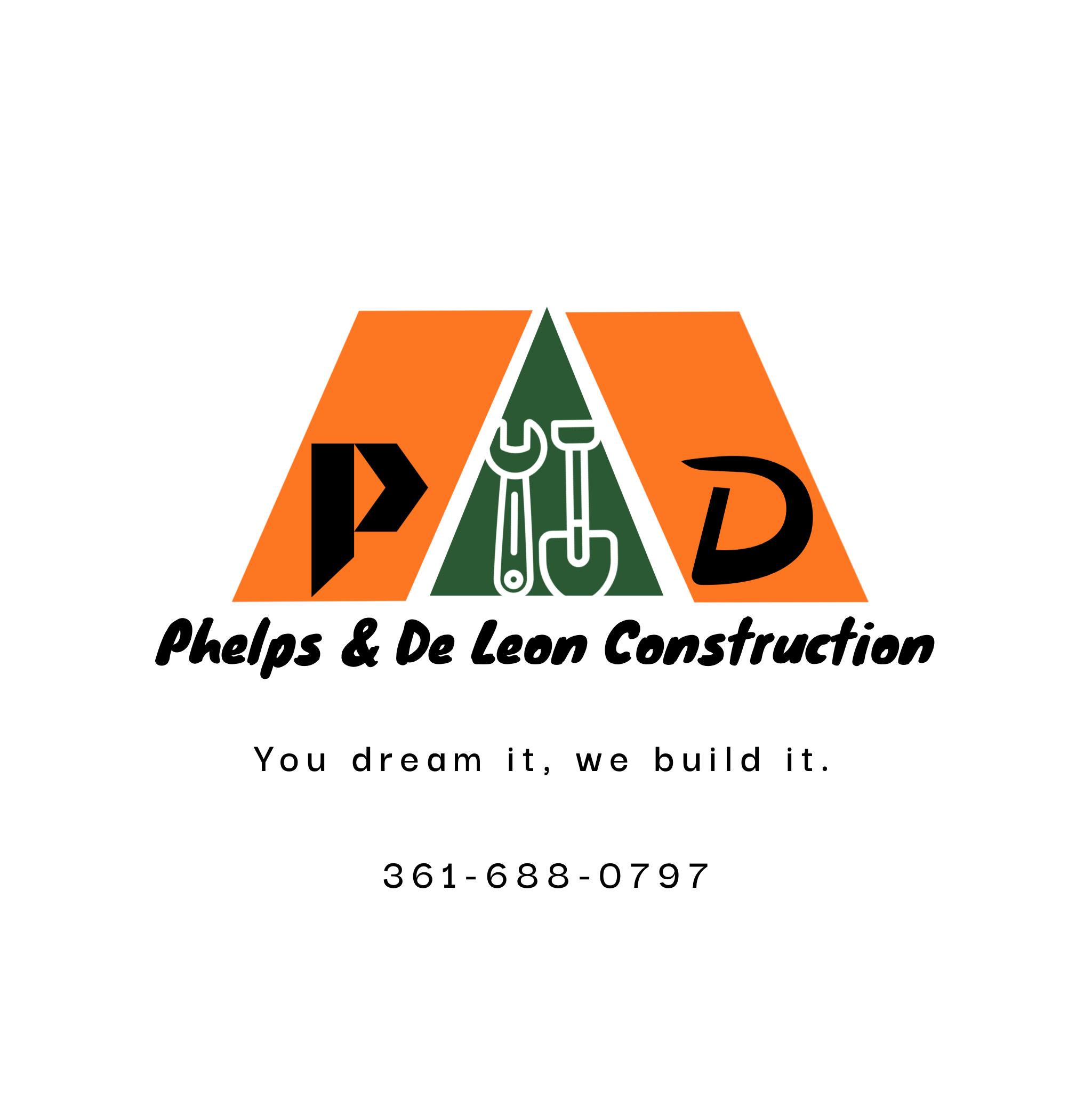 P&D Construction logo