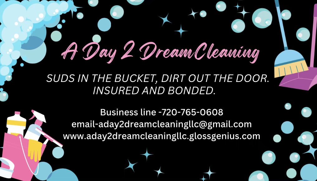 Logo for A Day 2 Dream Cleaning LLC