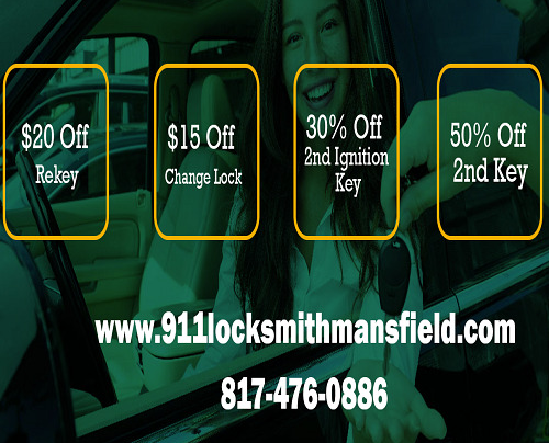 911 Locksmith Mansfield logo
